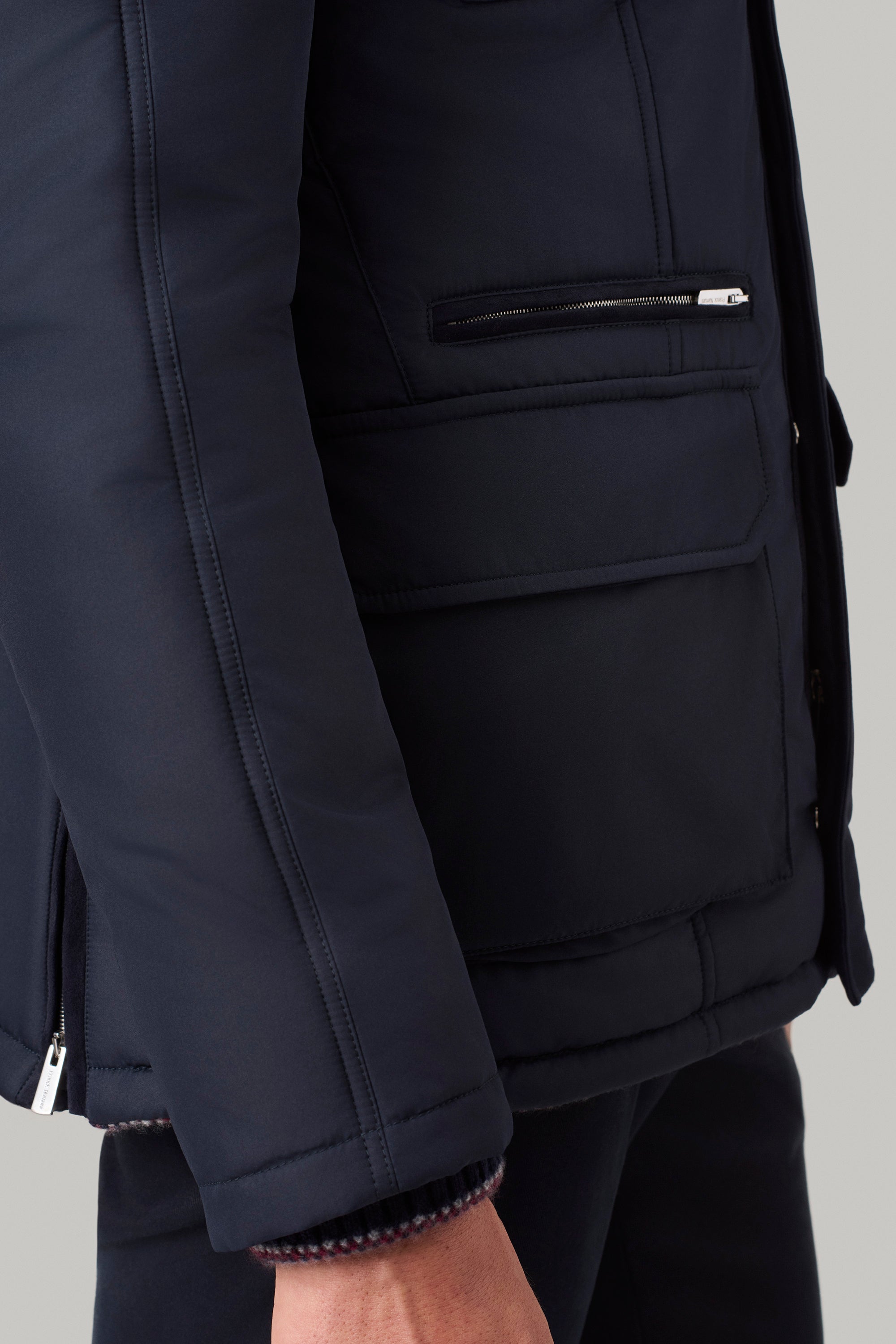 Parka DAKOTA en silk nylon ultra-light