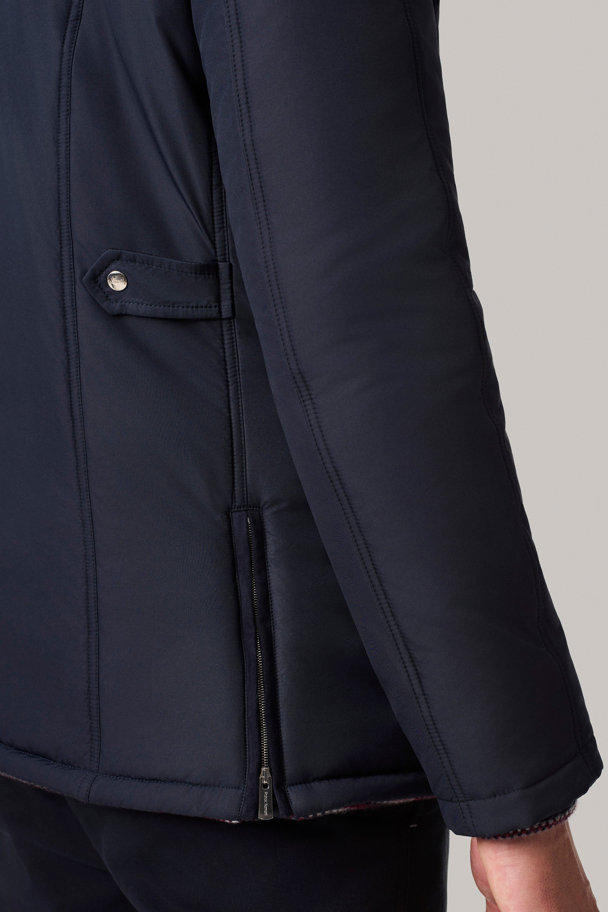 Parka DAKOTA en silk nylon ultra-light