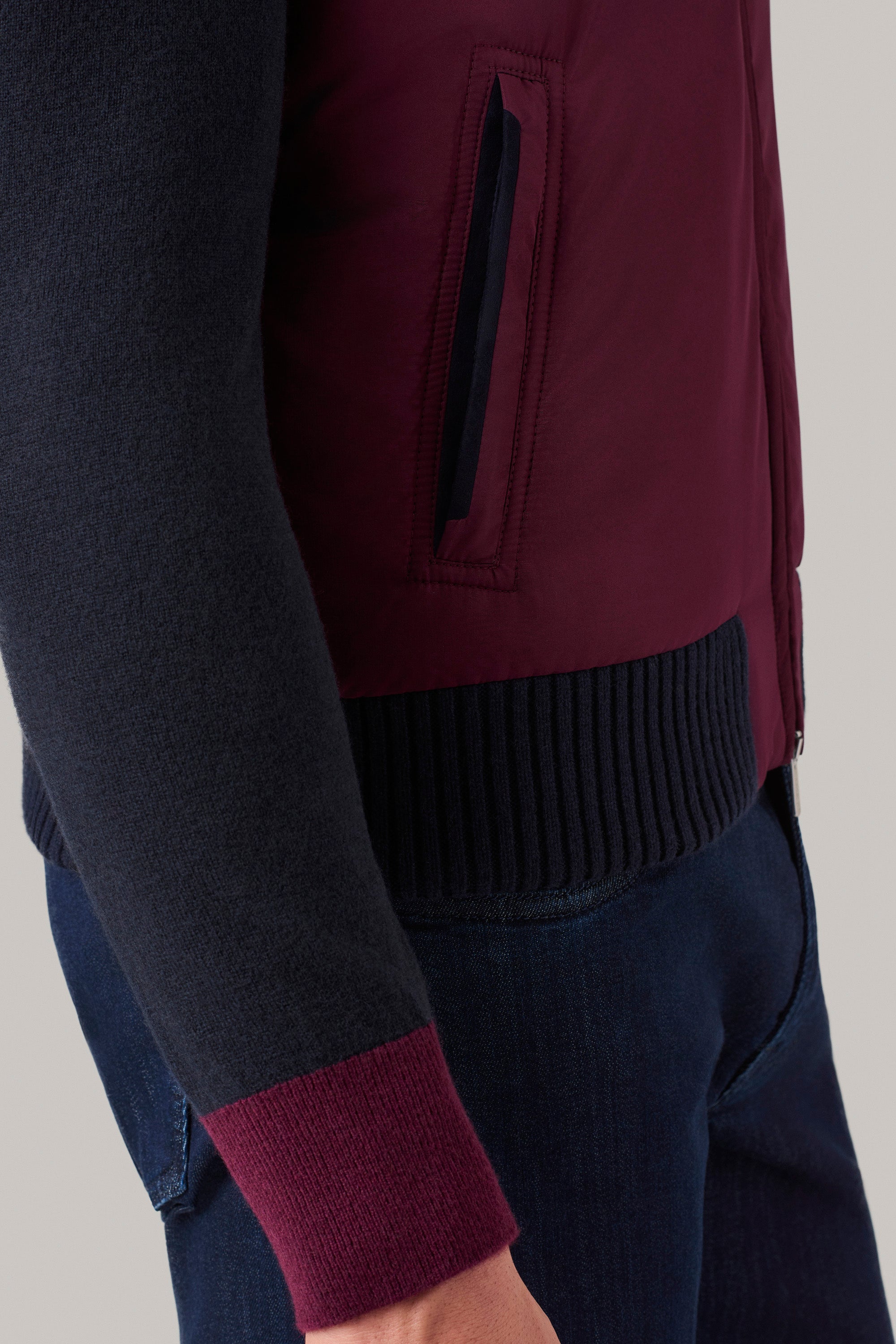 Gilet ELVIS en silk nylon ultra-light