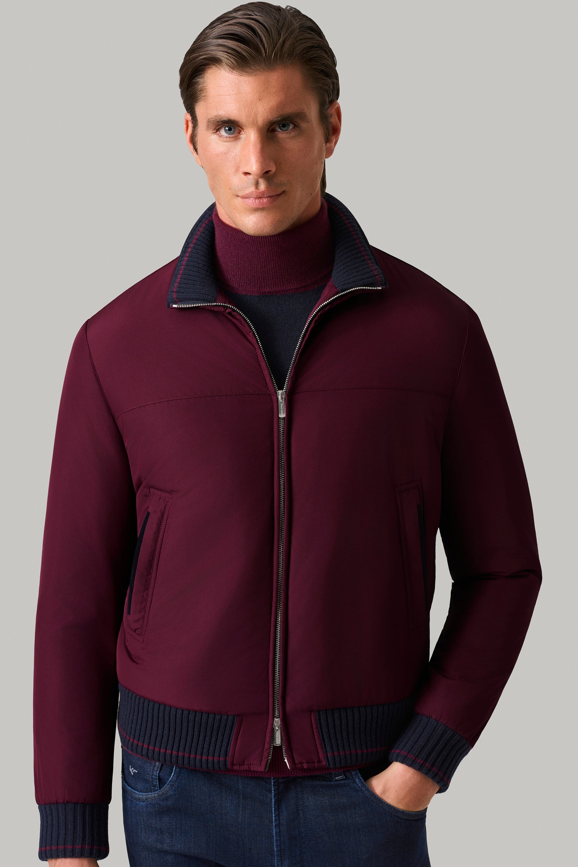 Blouson CONFORT en silk nylon ultra-light