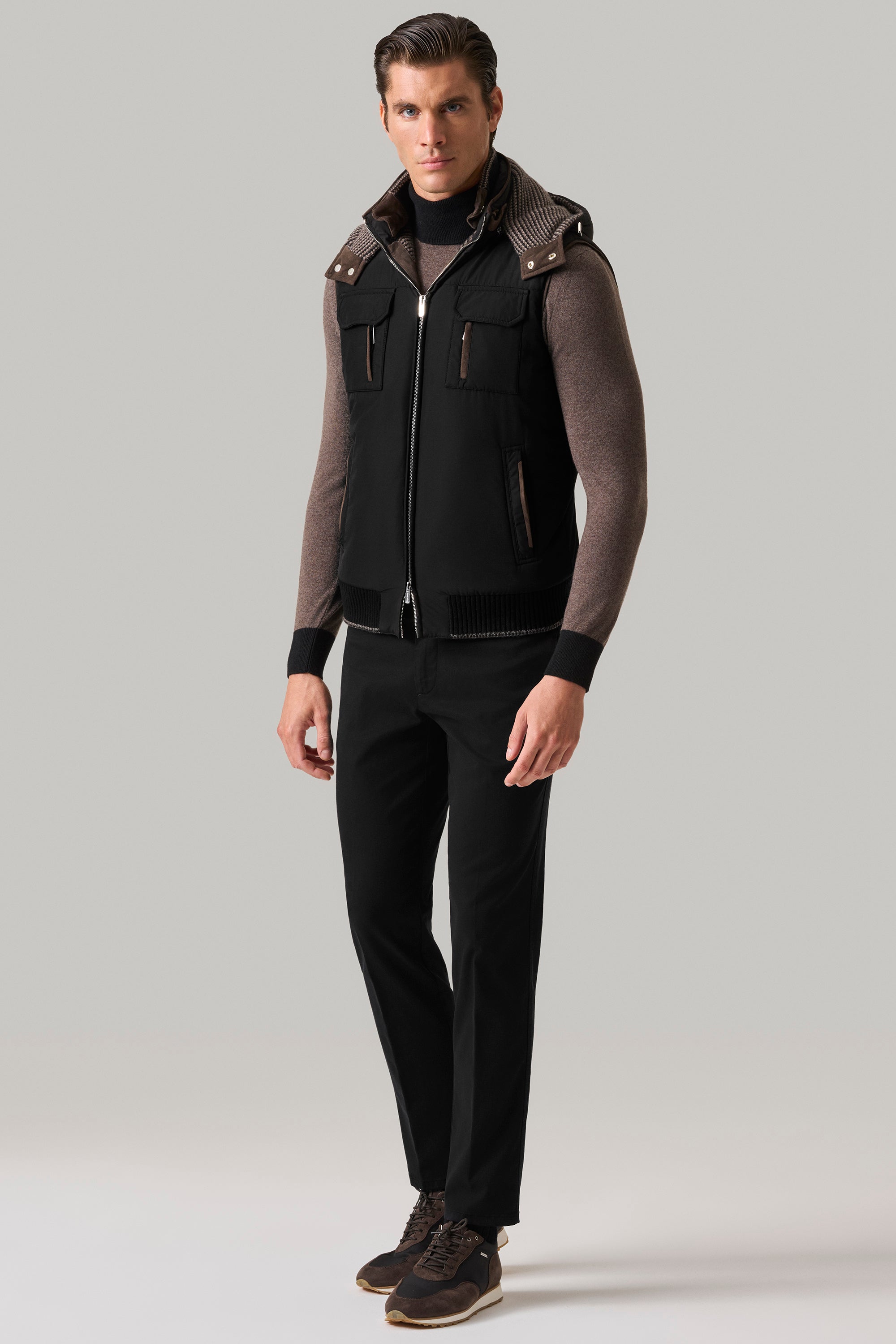 Gilet DAKOTA en silk nylon ultra-light