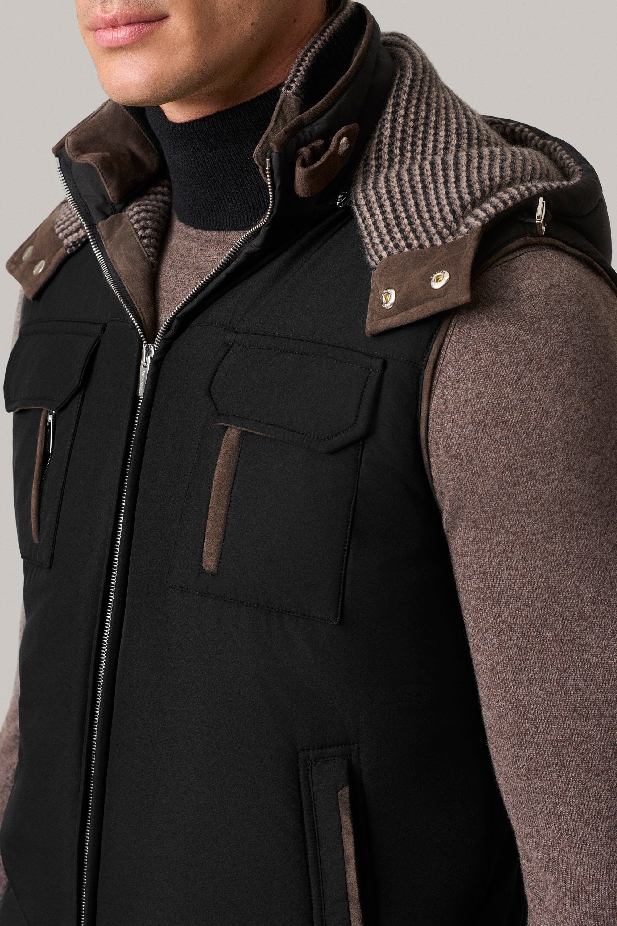 Gilet DAKOTA en silk nylon ultra-light