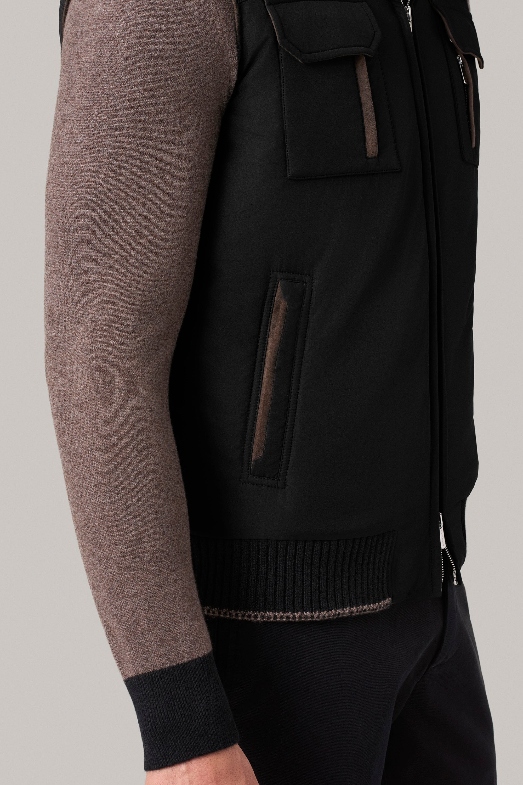 Gilet DAKOTA en silk nylon ultra-light