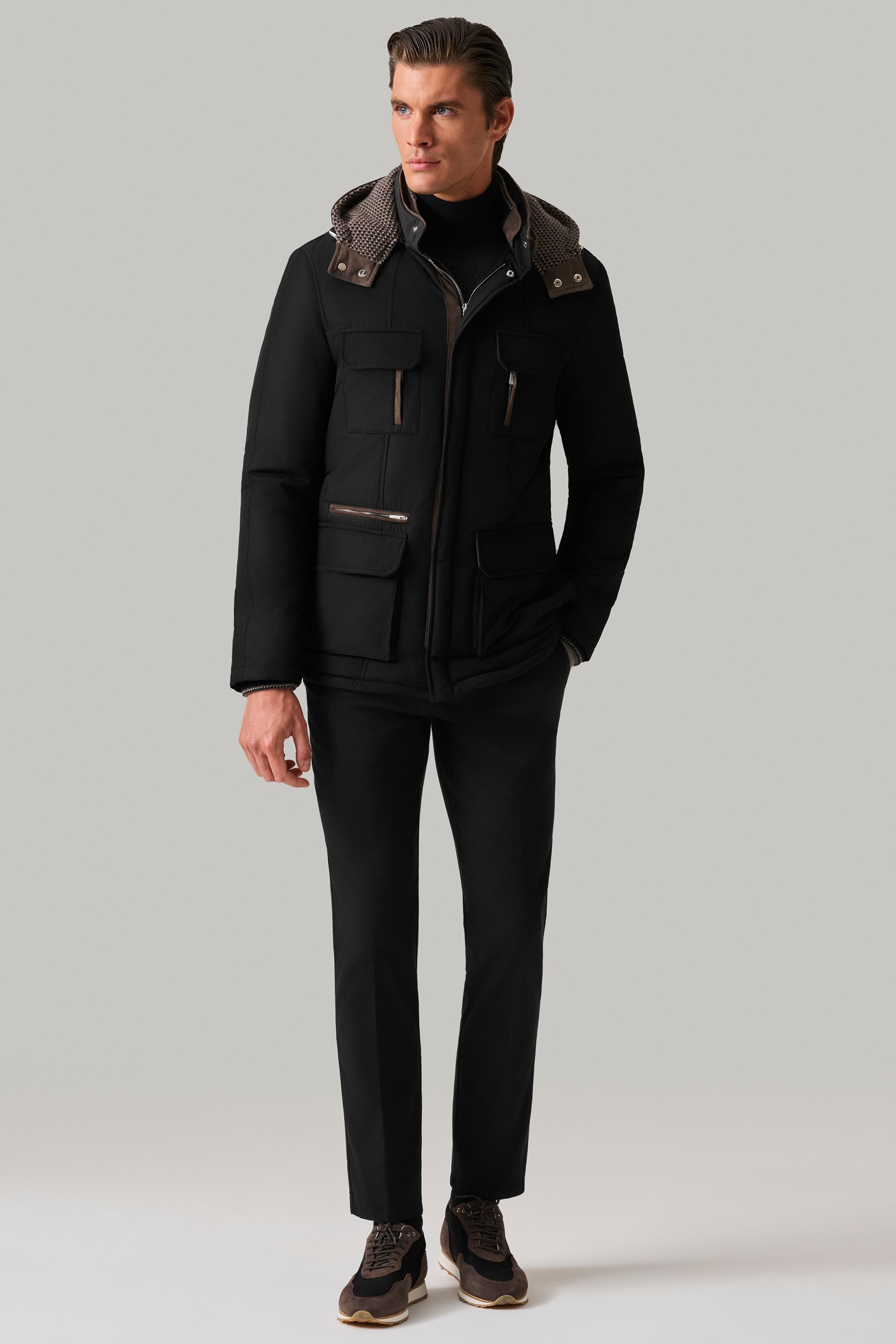 Parka DAKOTA en silk nylon ultra-light