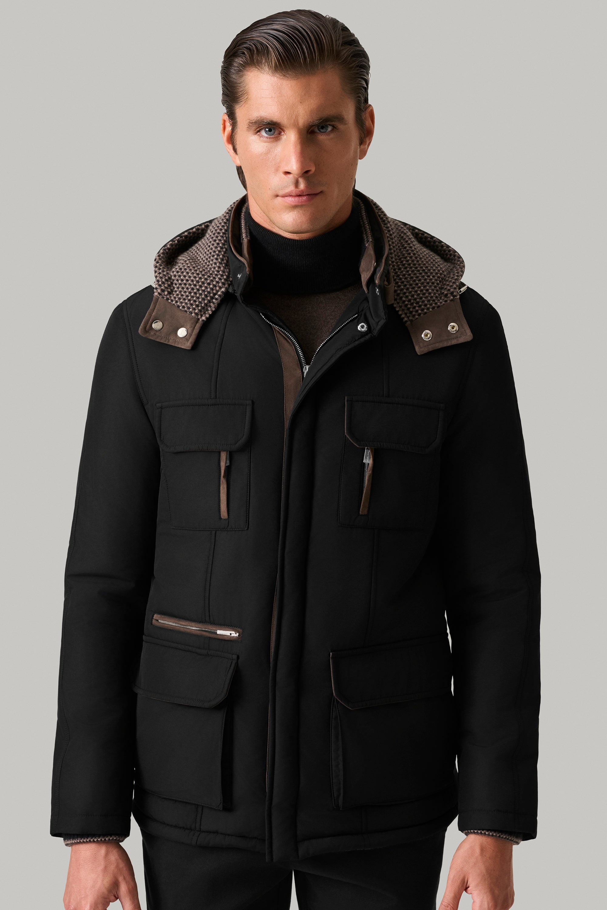 Parka DAKOTA en silk nylon ultra-light