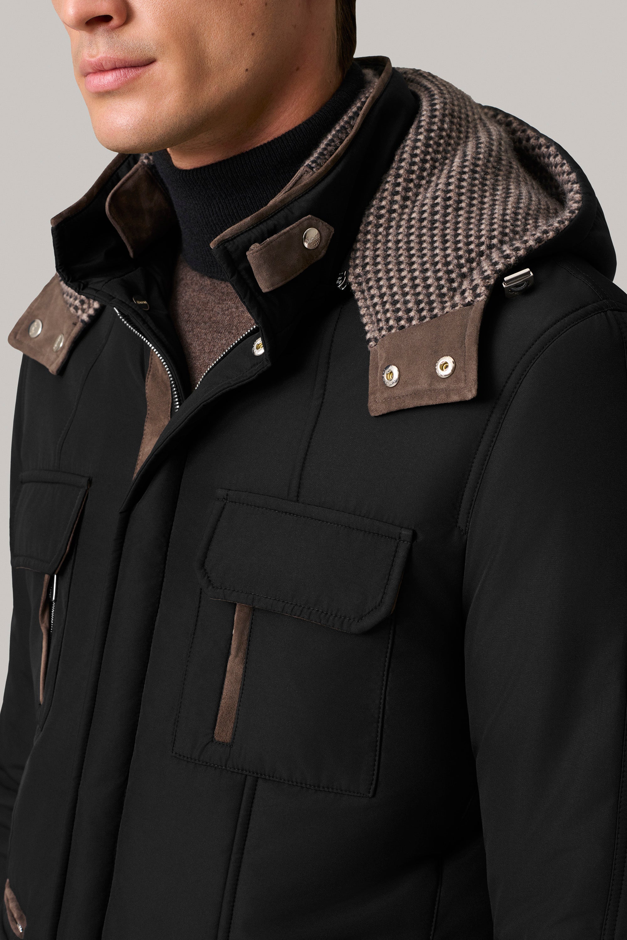 Parka DAKOTA en silk nylon ultra-light
