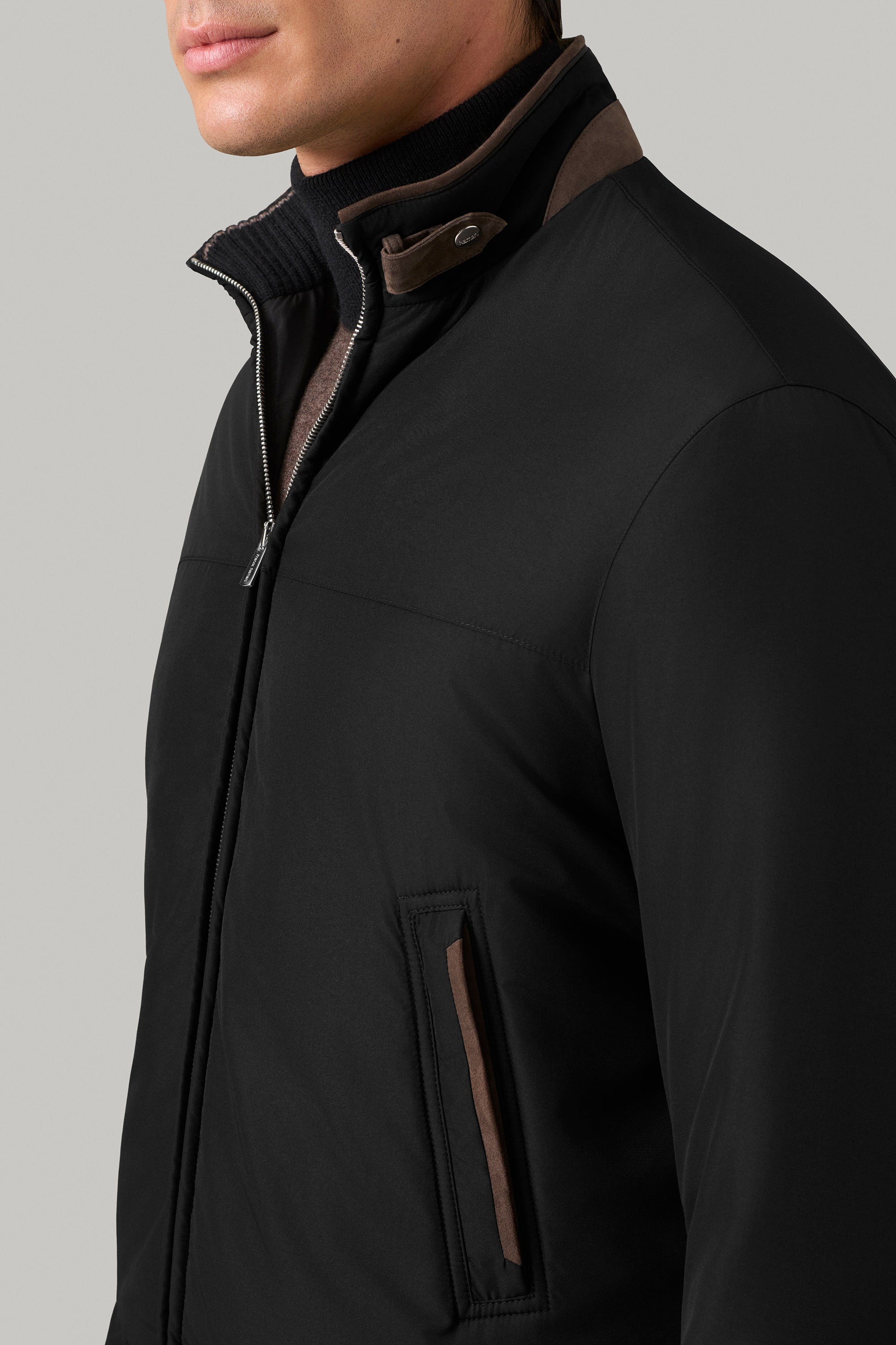 CONFORT jacket in ultra-light silk nylon