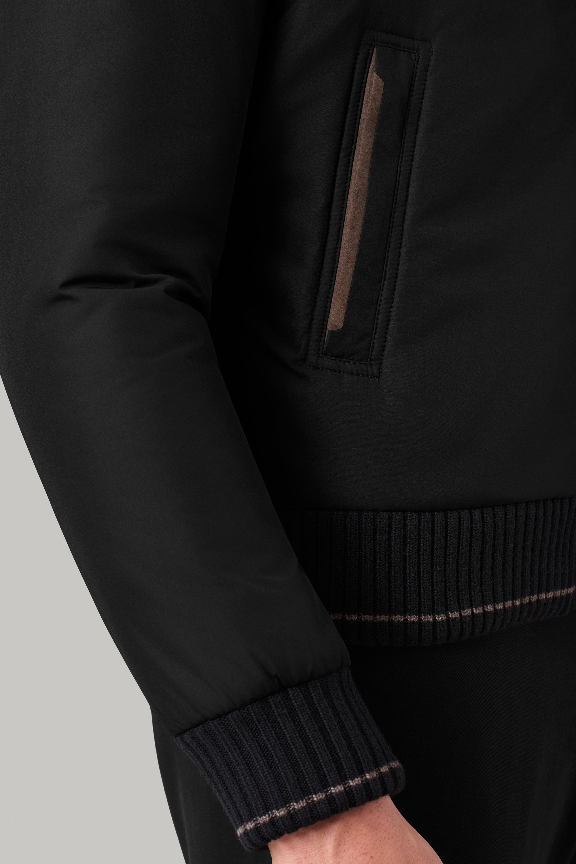 CONFORT jacket in ultra-light silk nylon
