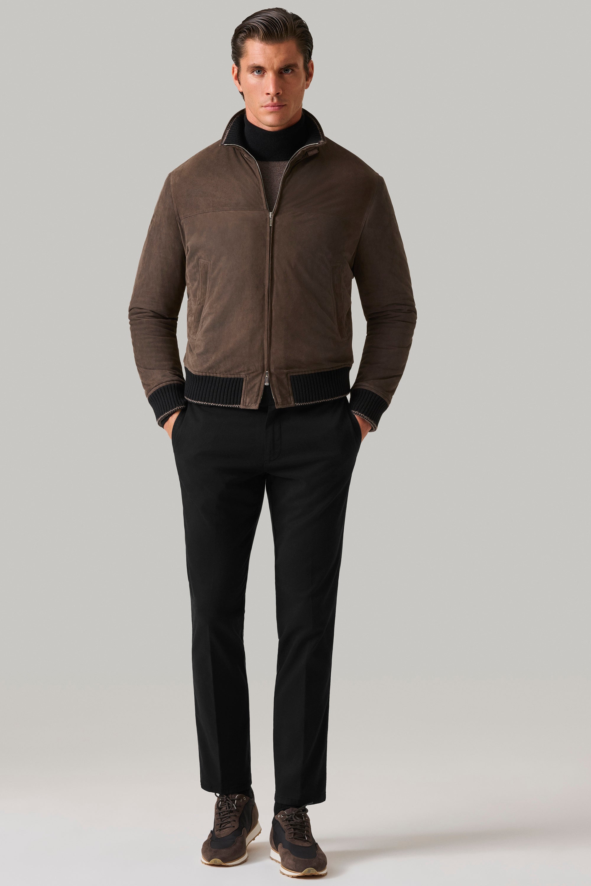 CONFORT suede jacket