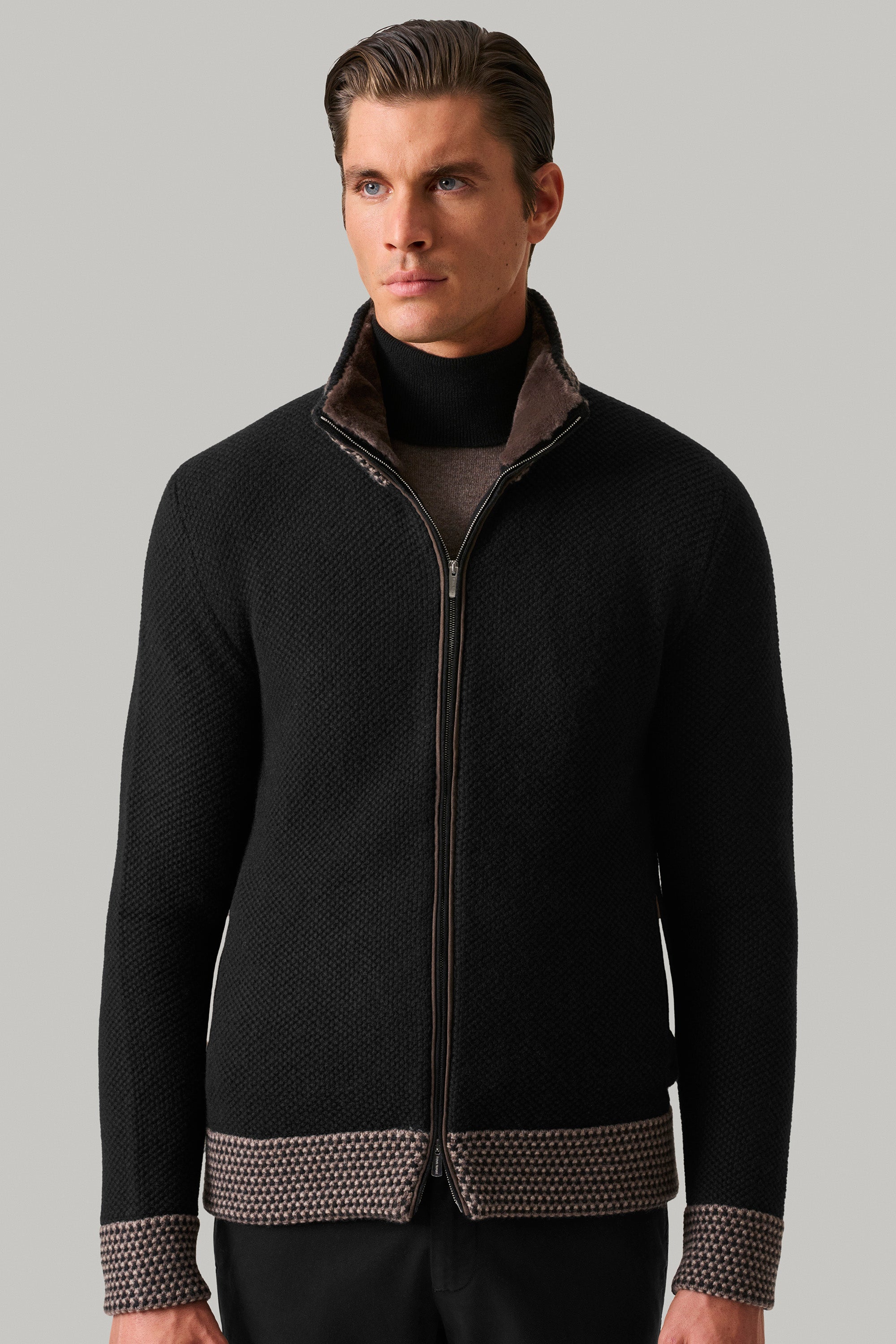 ENGE PUNTO JACQUARD Cardigan
