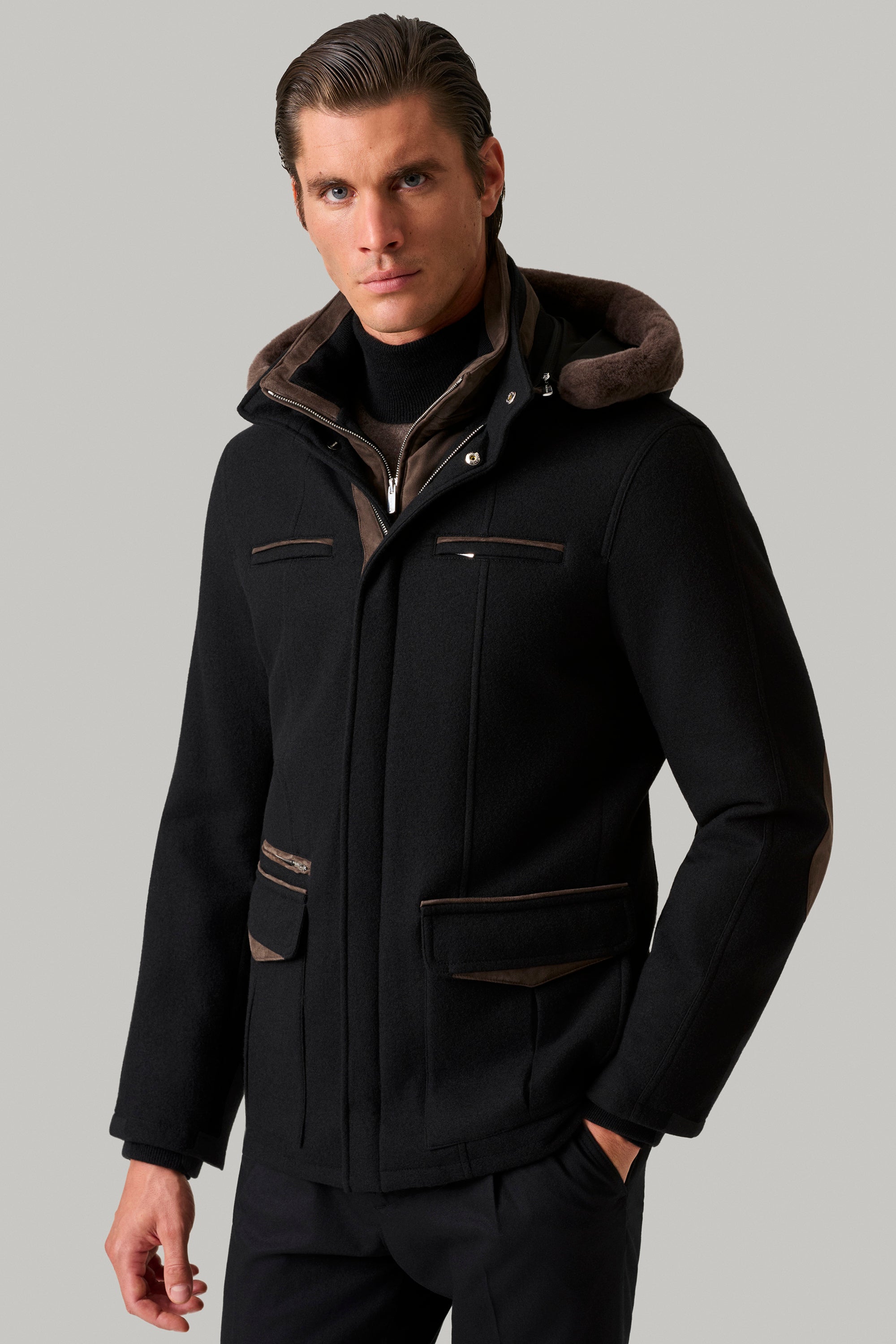 Parka ELVIS en ultimum cachemire felt