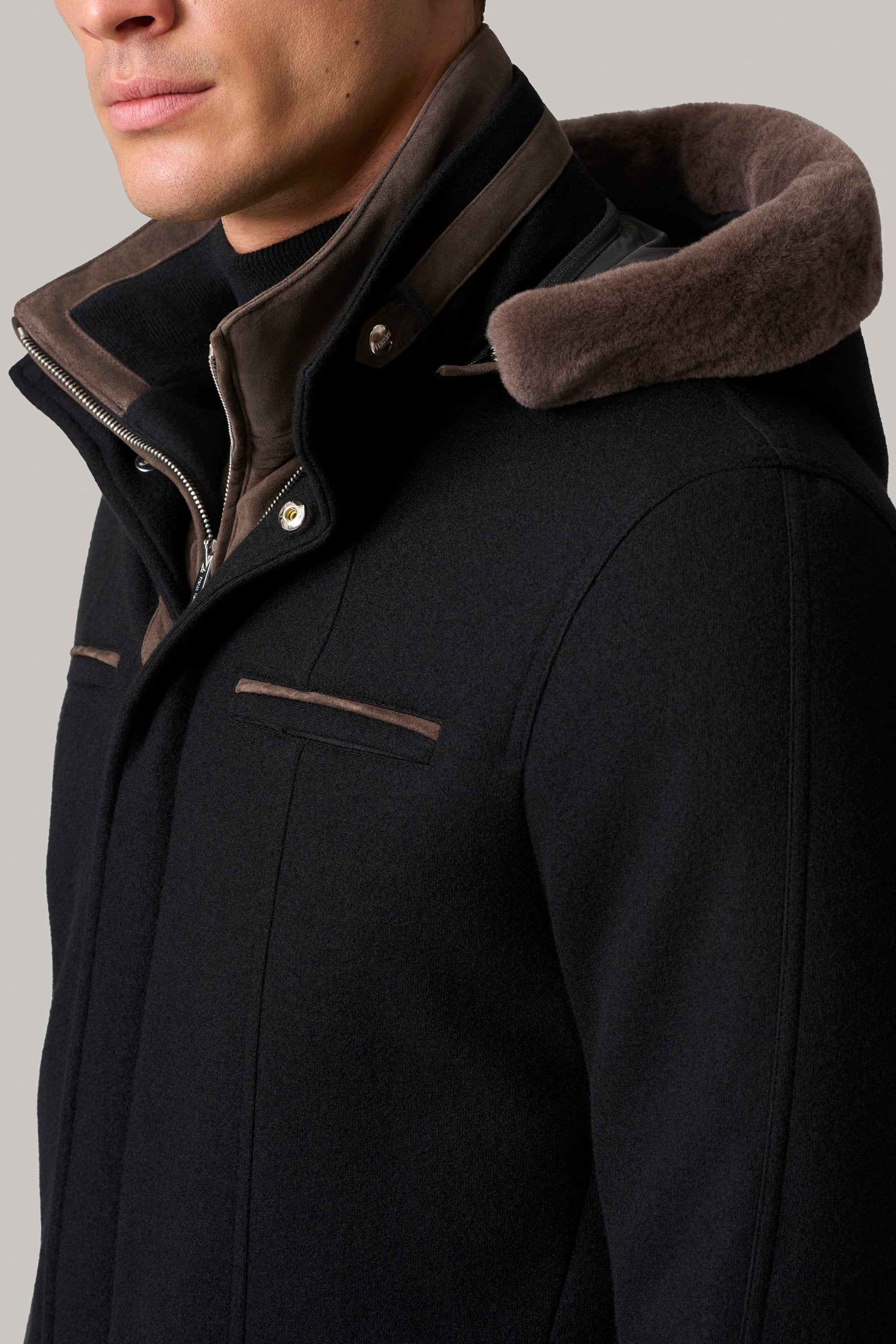 Parka ELVIS en ultimum cachemire felt