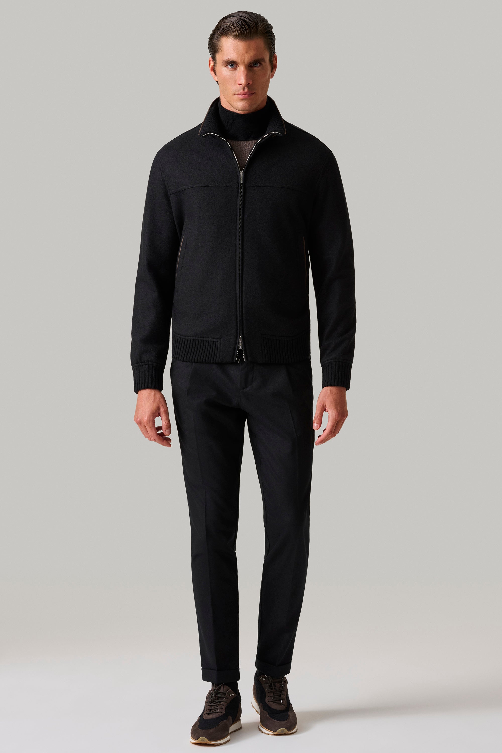 CONFORT jacket in cashmere felt