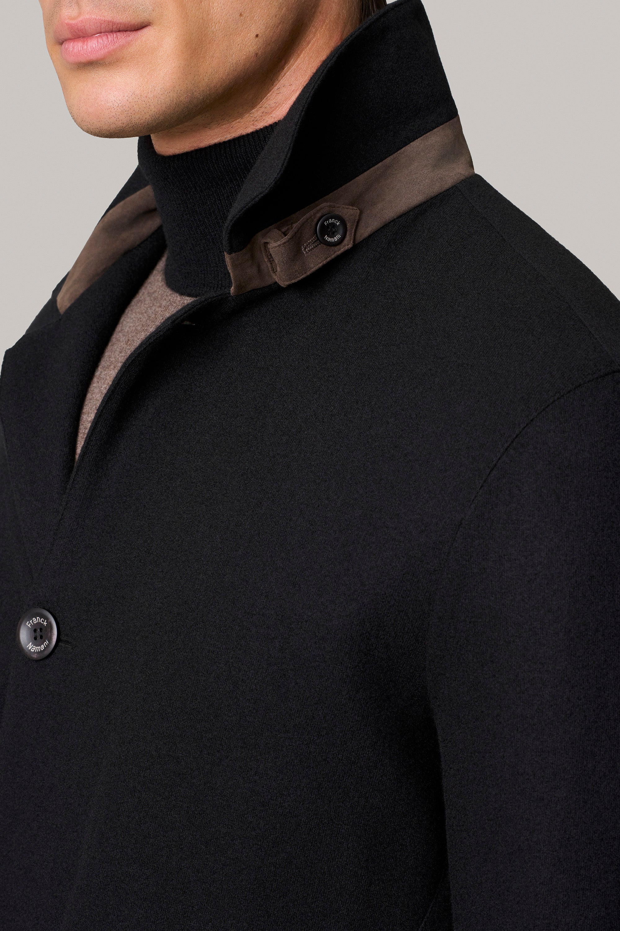Manteau FLINT avec doublure en vison