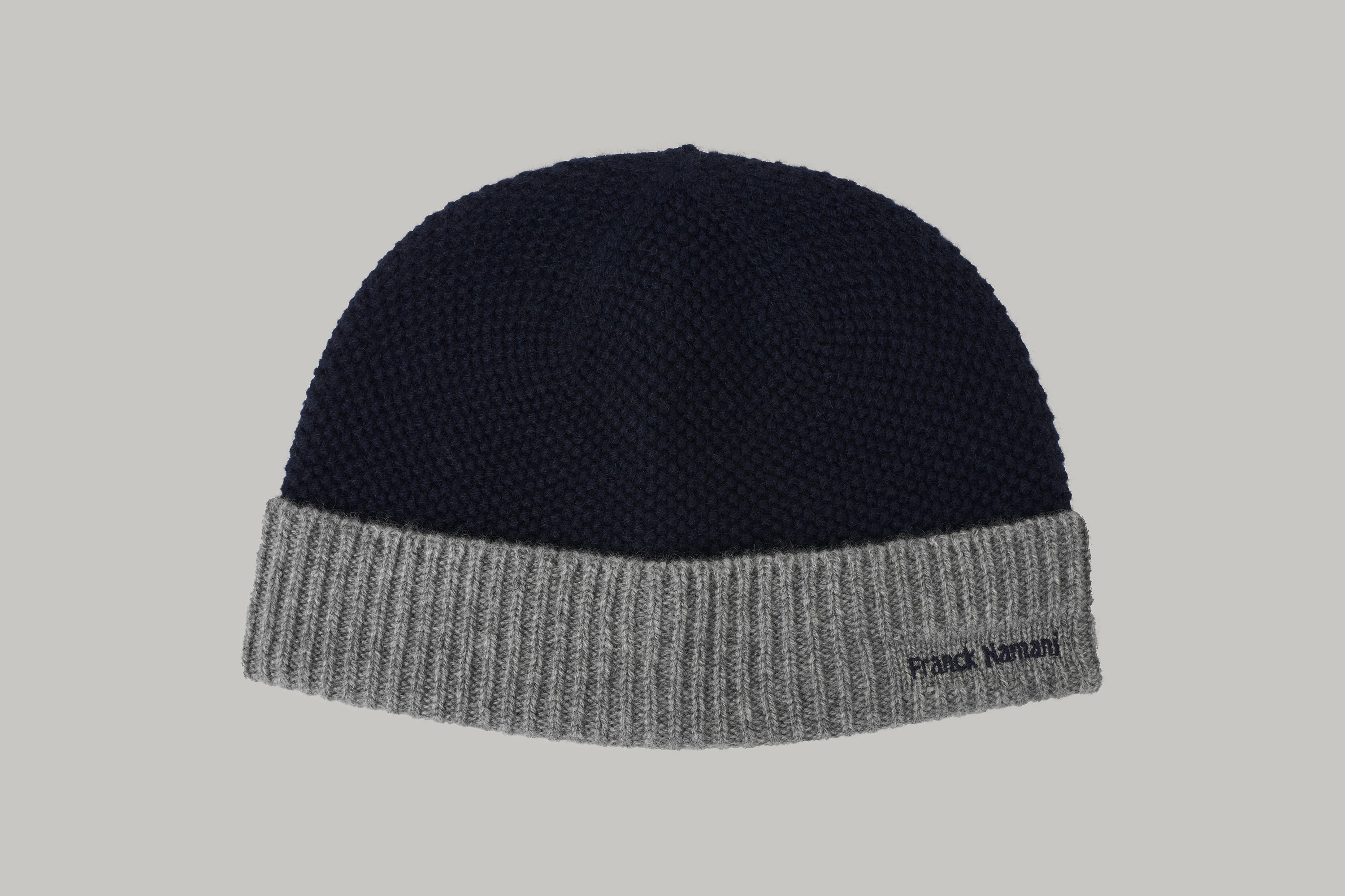 Two-tone honeycomb beanie in ultimum cashmere®