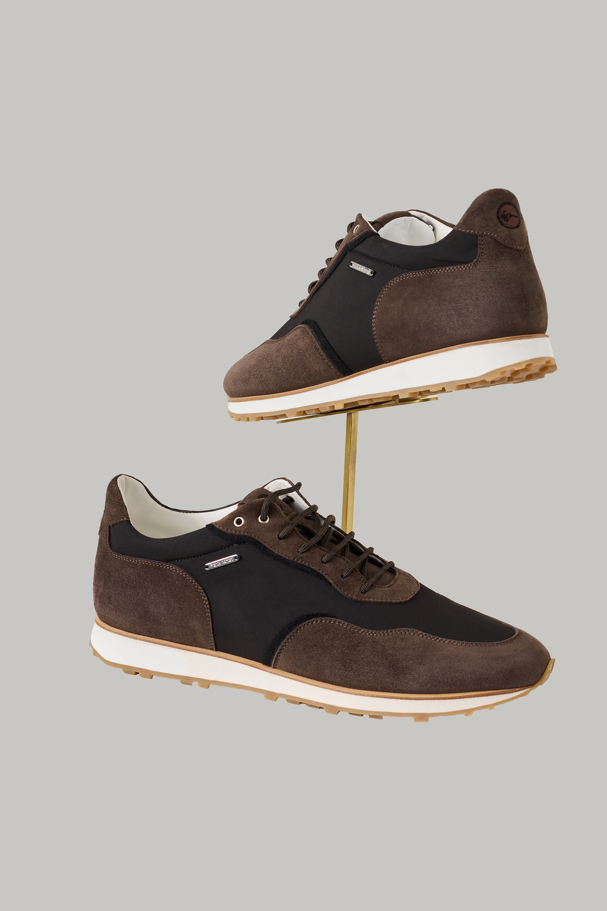 VEGAS sneakers in ultra-light suede and silk nylon