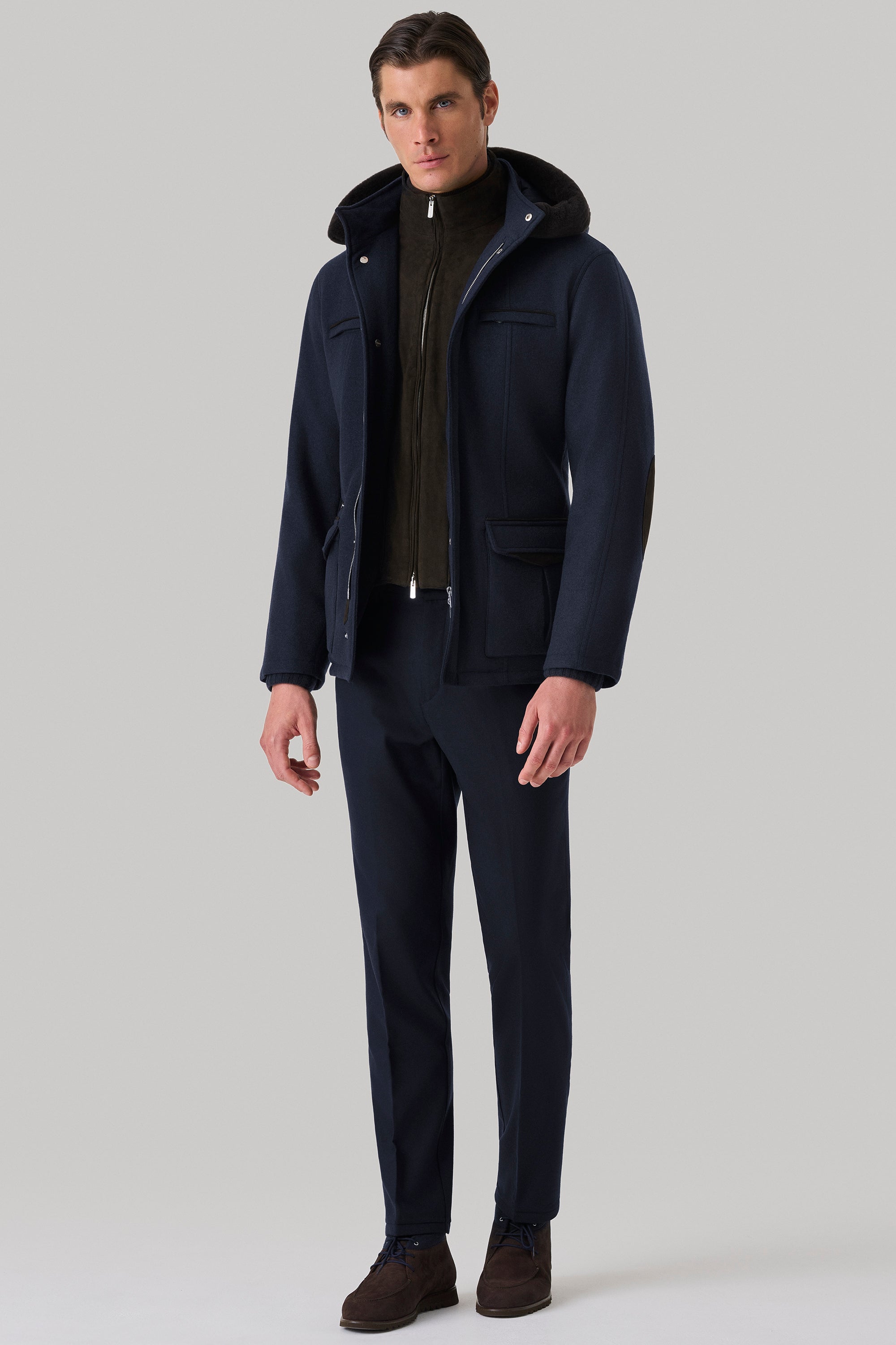 Parka Elvis en ultimum cachemire felt