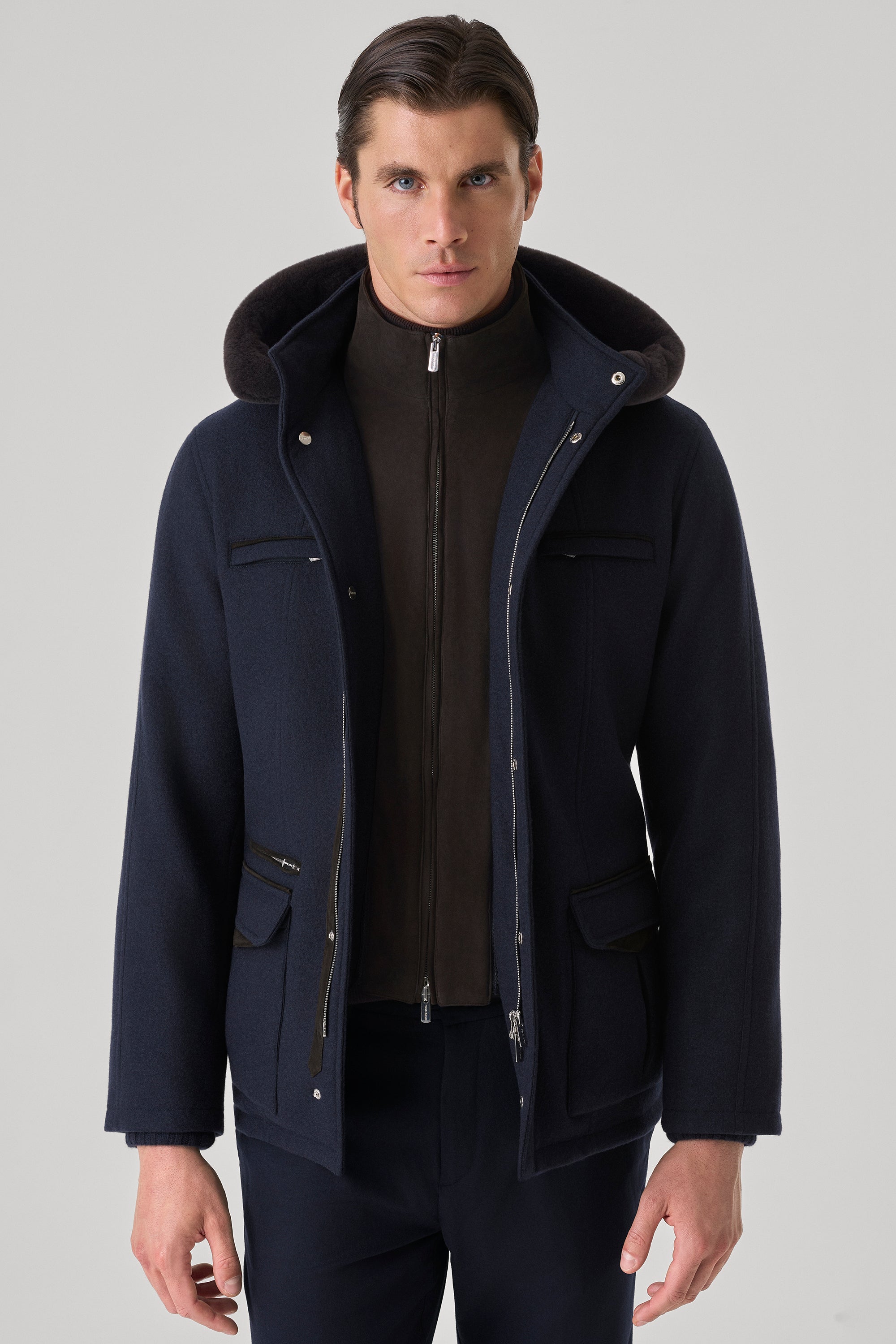 Parka Elvis en ultimum cachemire felt