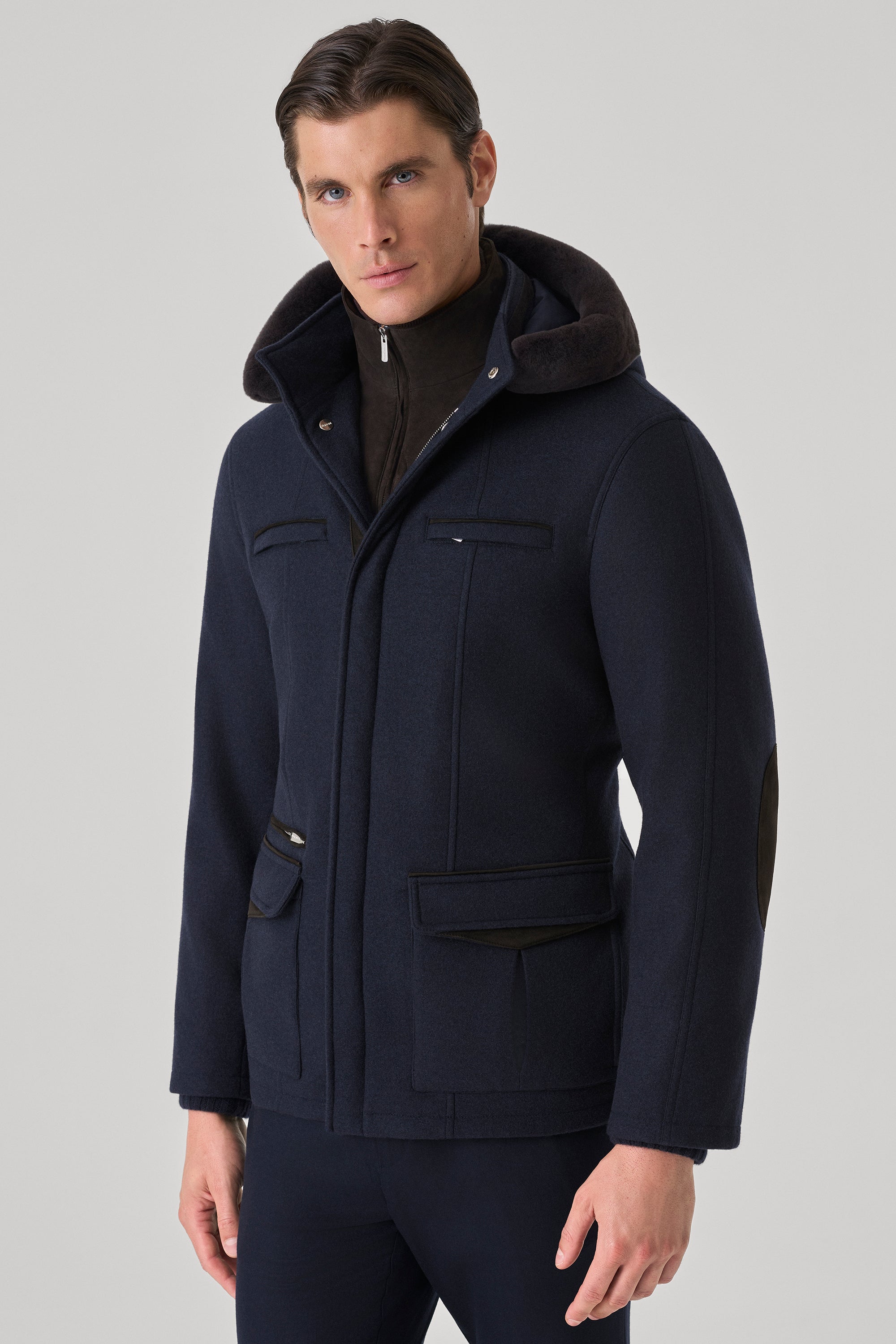 Parka Elvis en ultimum cachemire felt