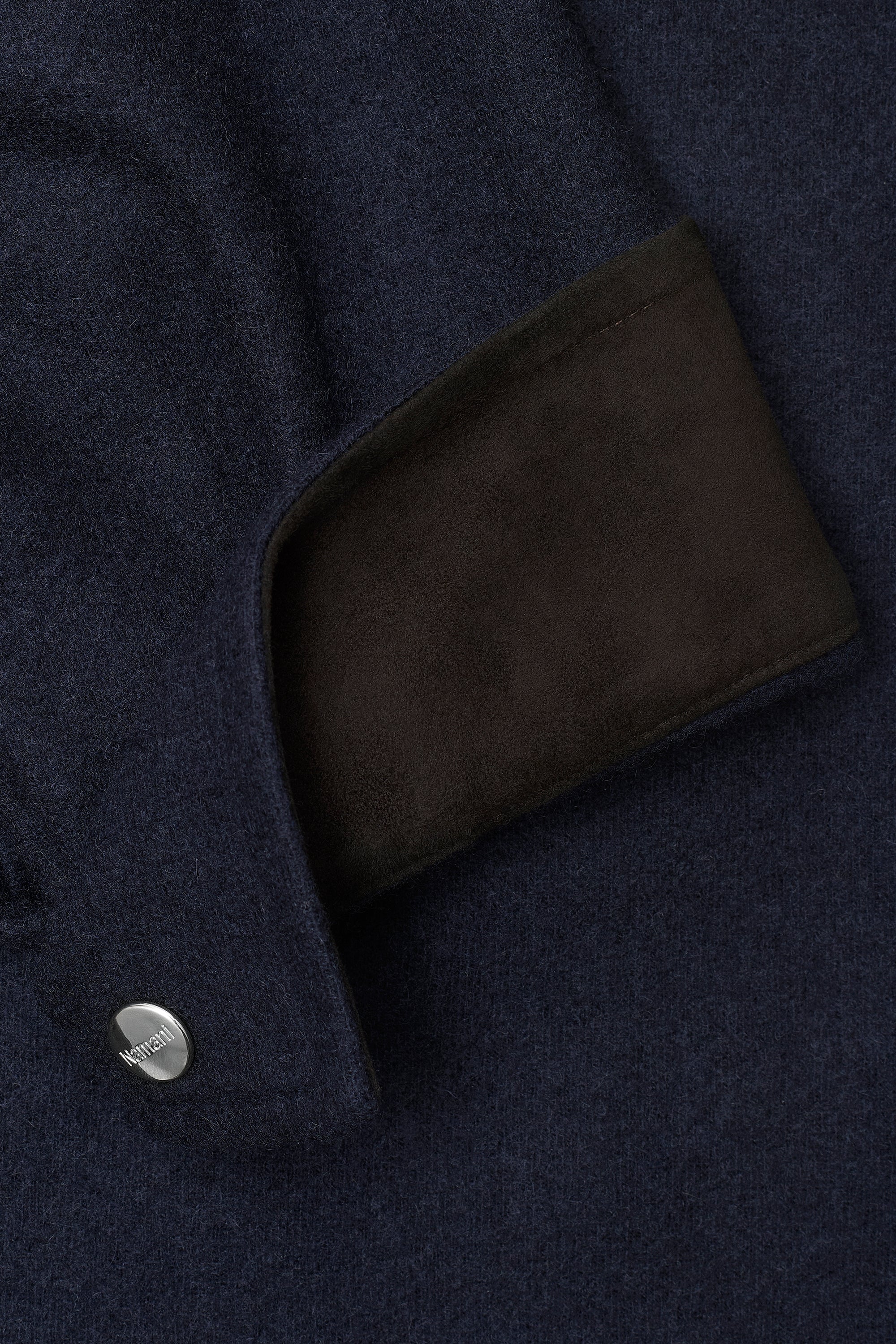 Chemise en ultimum cachemire felt et vison