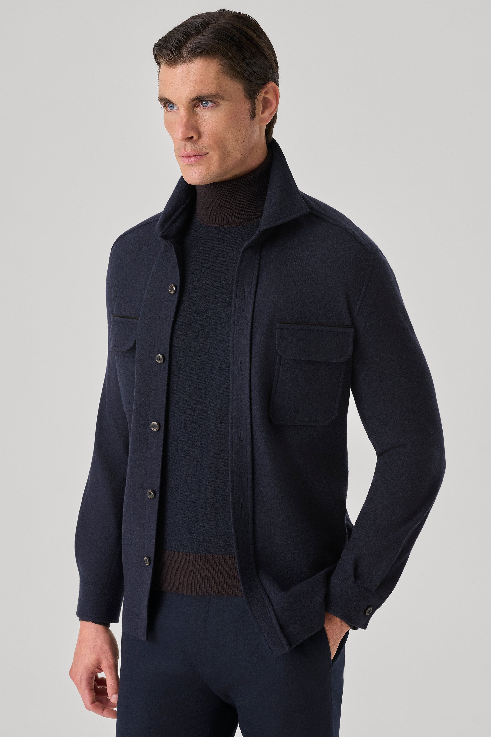 Chemise en ultimum cachemire felt