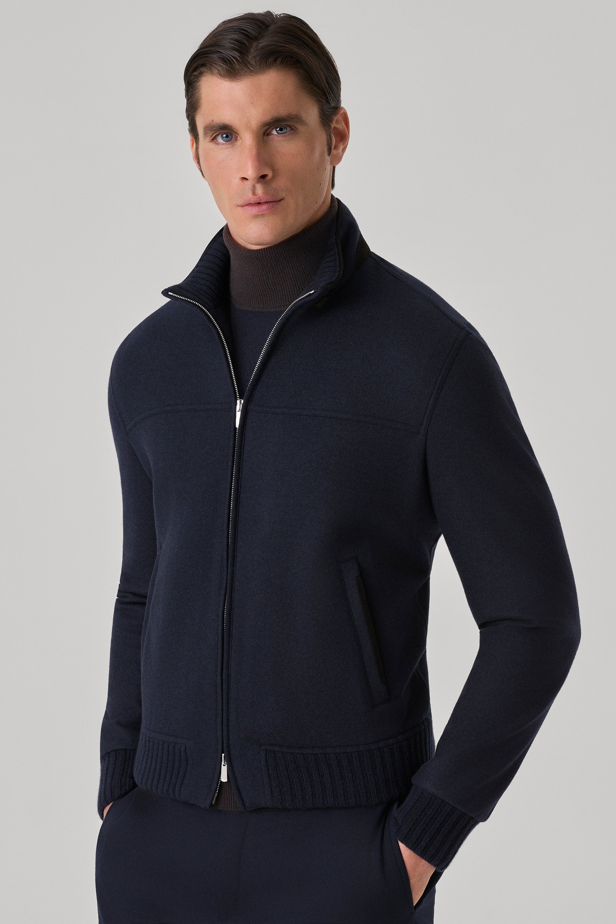 Blouson Confort en ultimum cachemire felt double