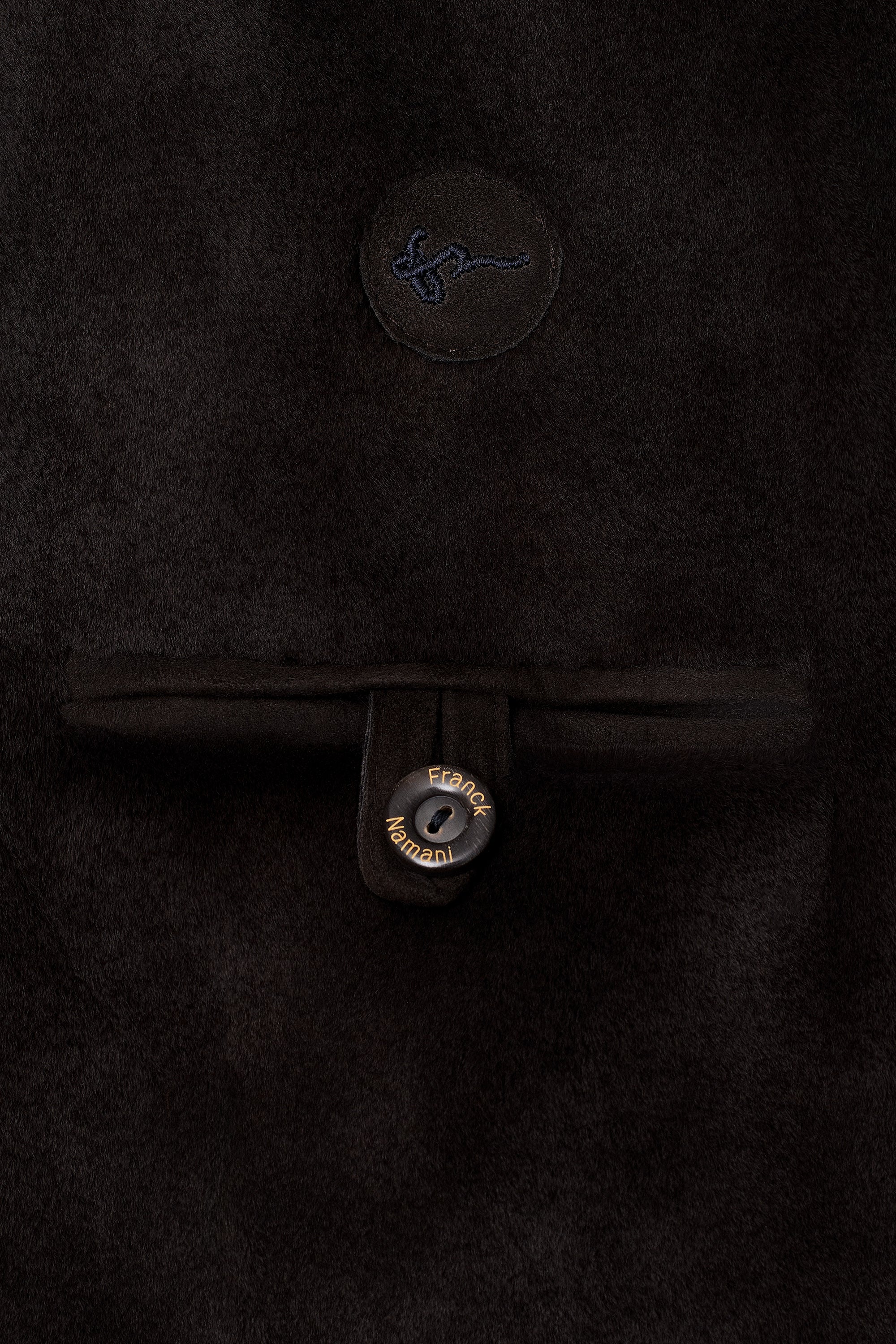 Manteau Flint en ultimum cachemire felt doublé de vison