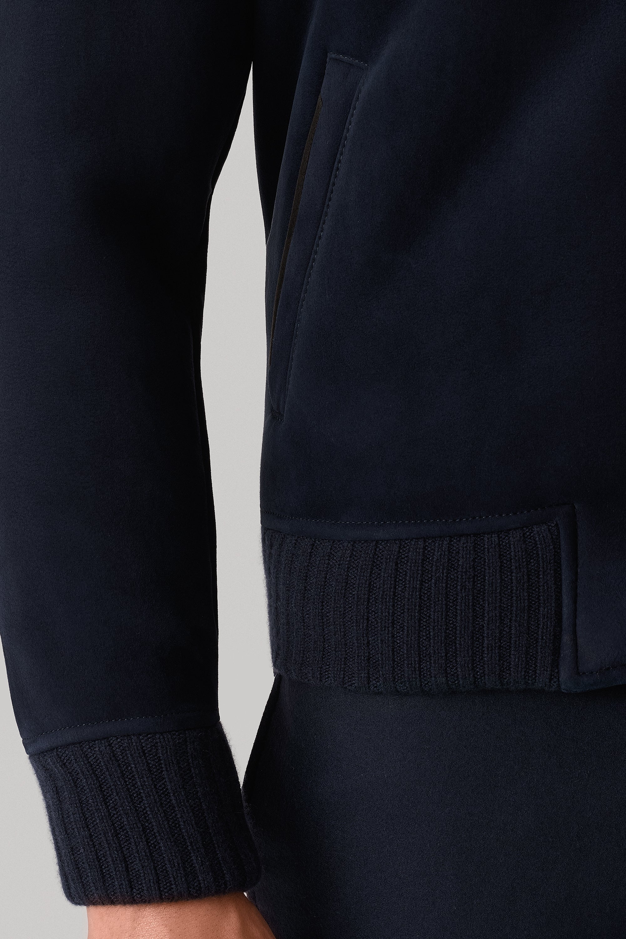 Blouson Cortina en suède, doublure en mouton