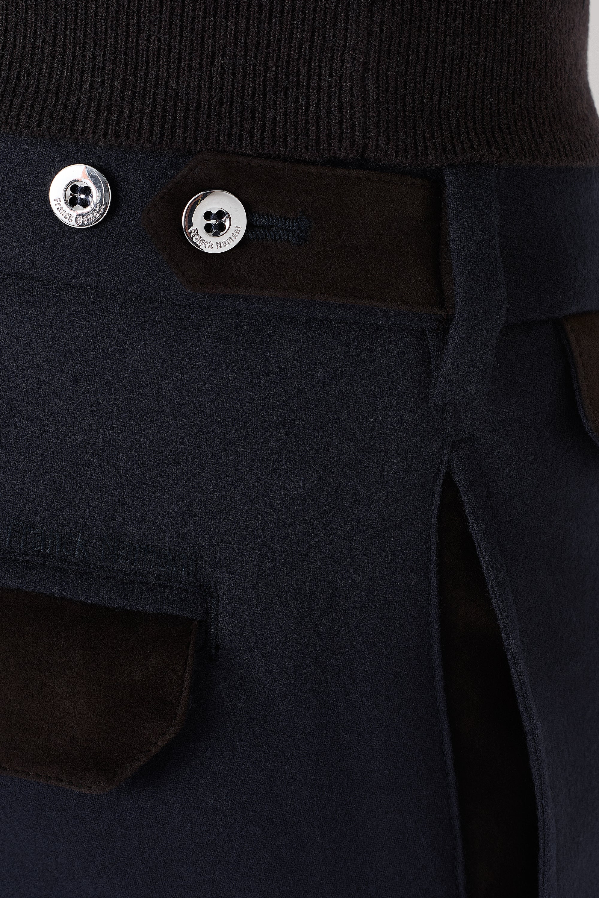 Pantalon en laine et ultimum cachemire felt