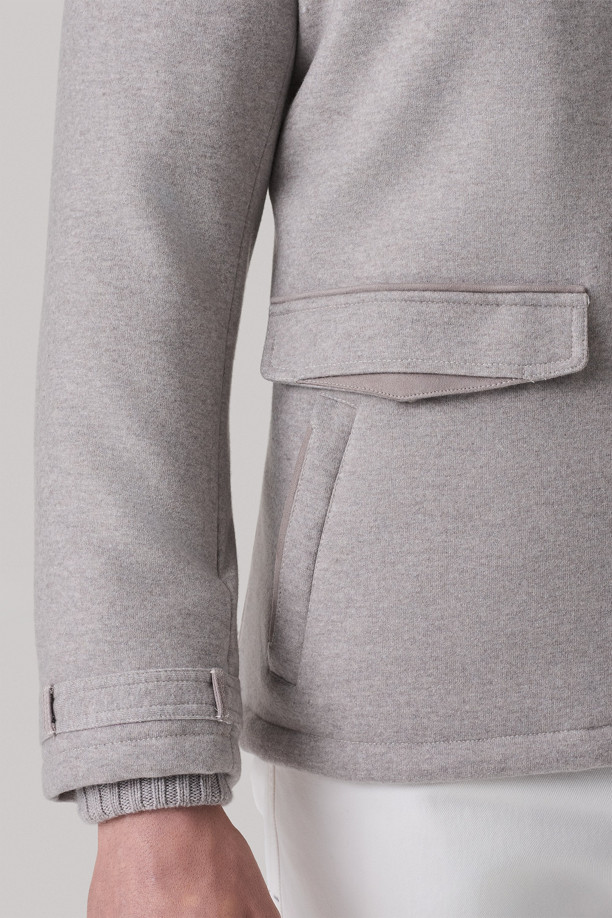 Parka Austin en ultimum cachemire felt et vison