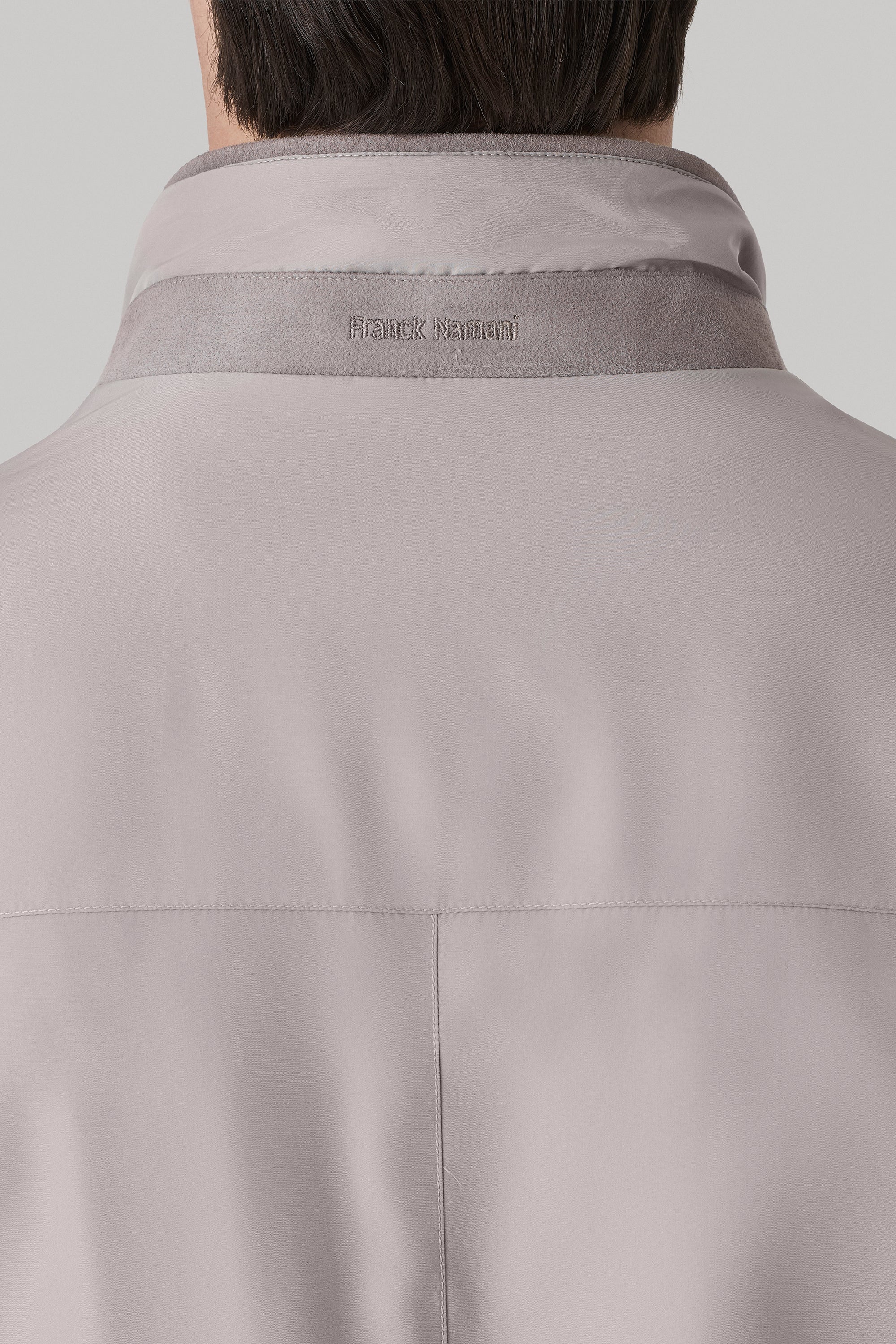 CONFORT Reversible jacket in ultimum cashmere® felt and ultra-light silk nylon