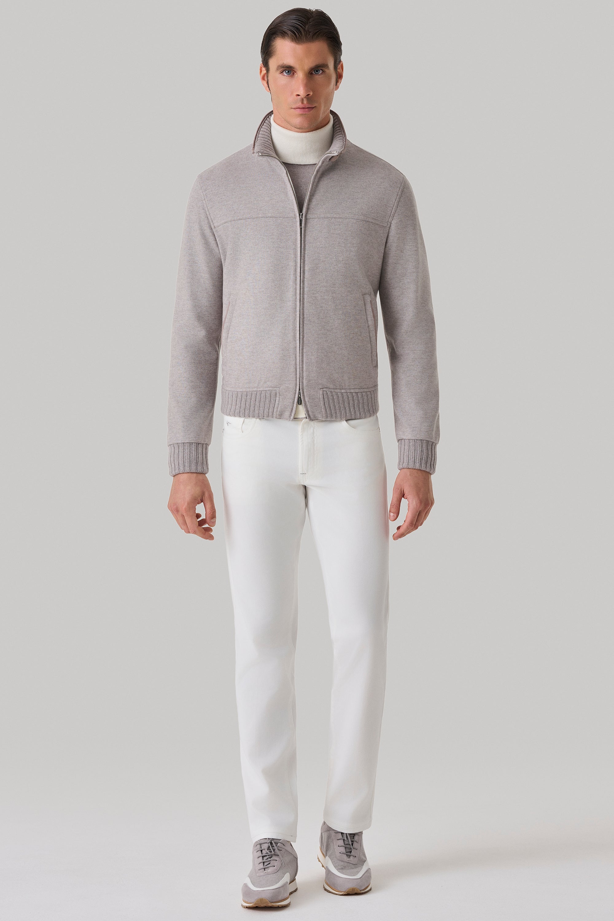 Blouson Confort en ultimum cachemire felt double