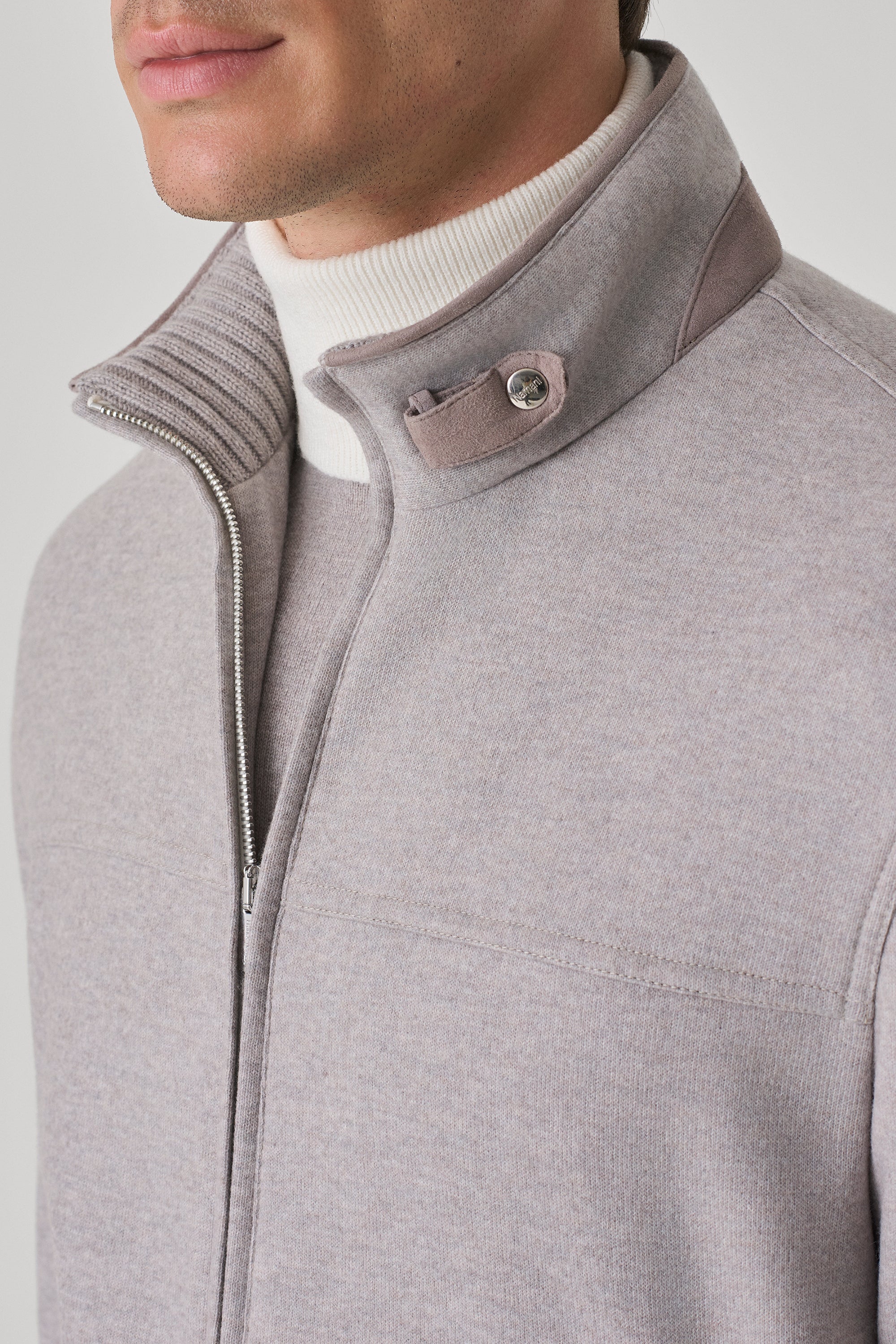 Blouson Confort en ultimum cachemire felt double