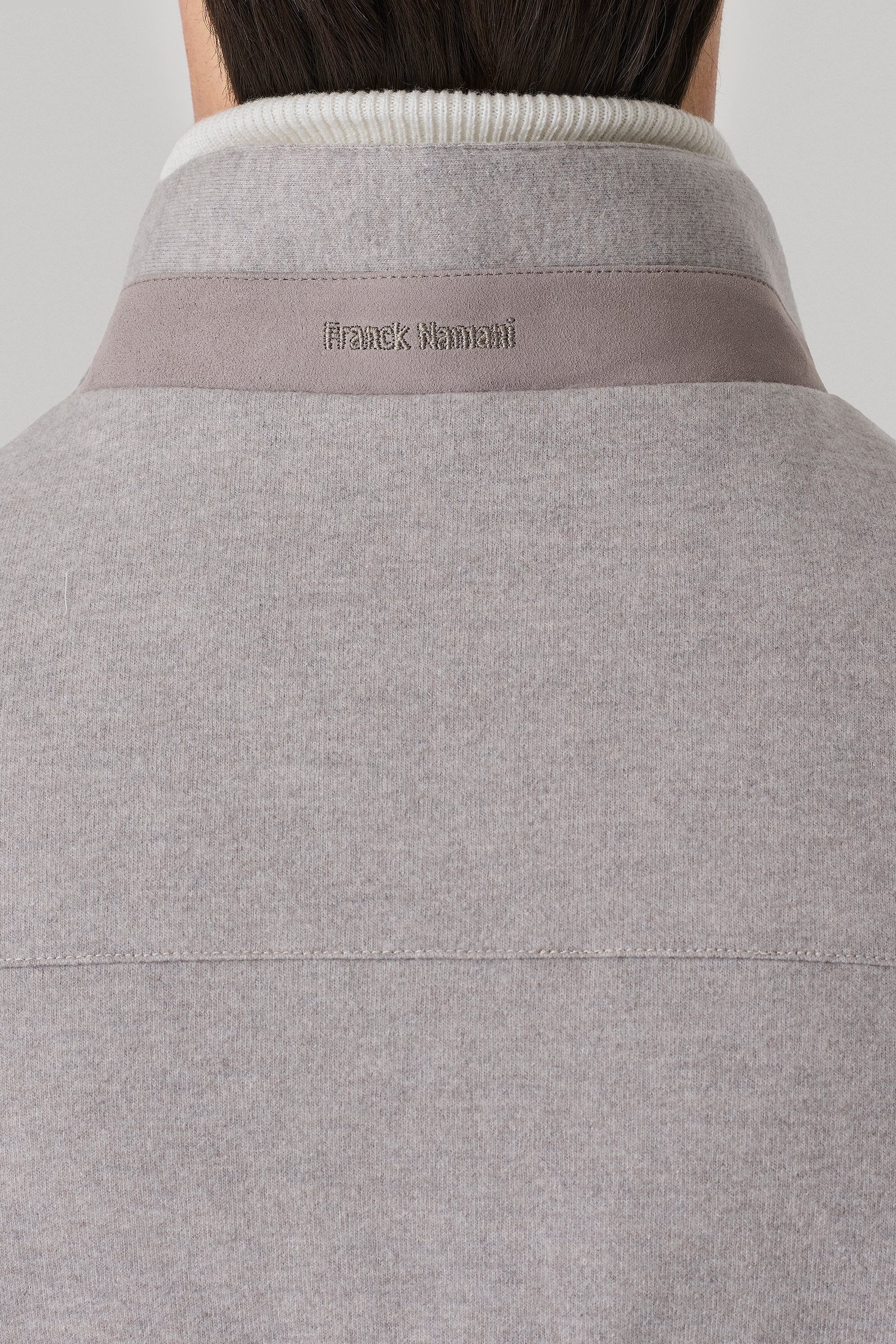 Gilet Tom Réversible en ultimum cachemire felt et silk nylon ultra-light