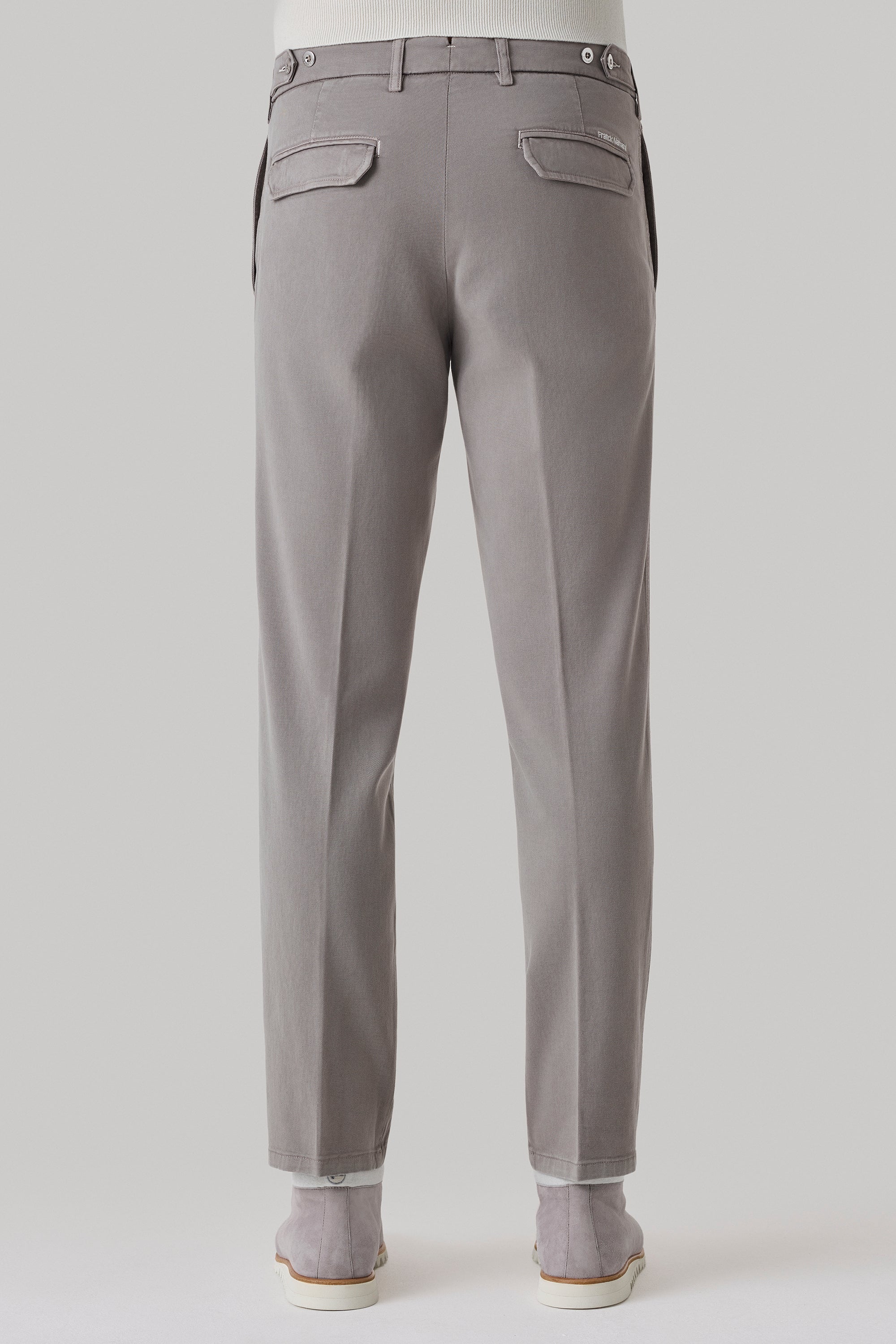 Pantalon en coton stretch