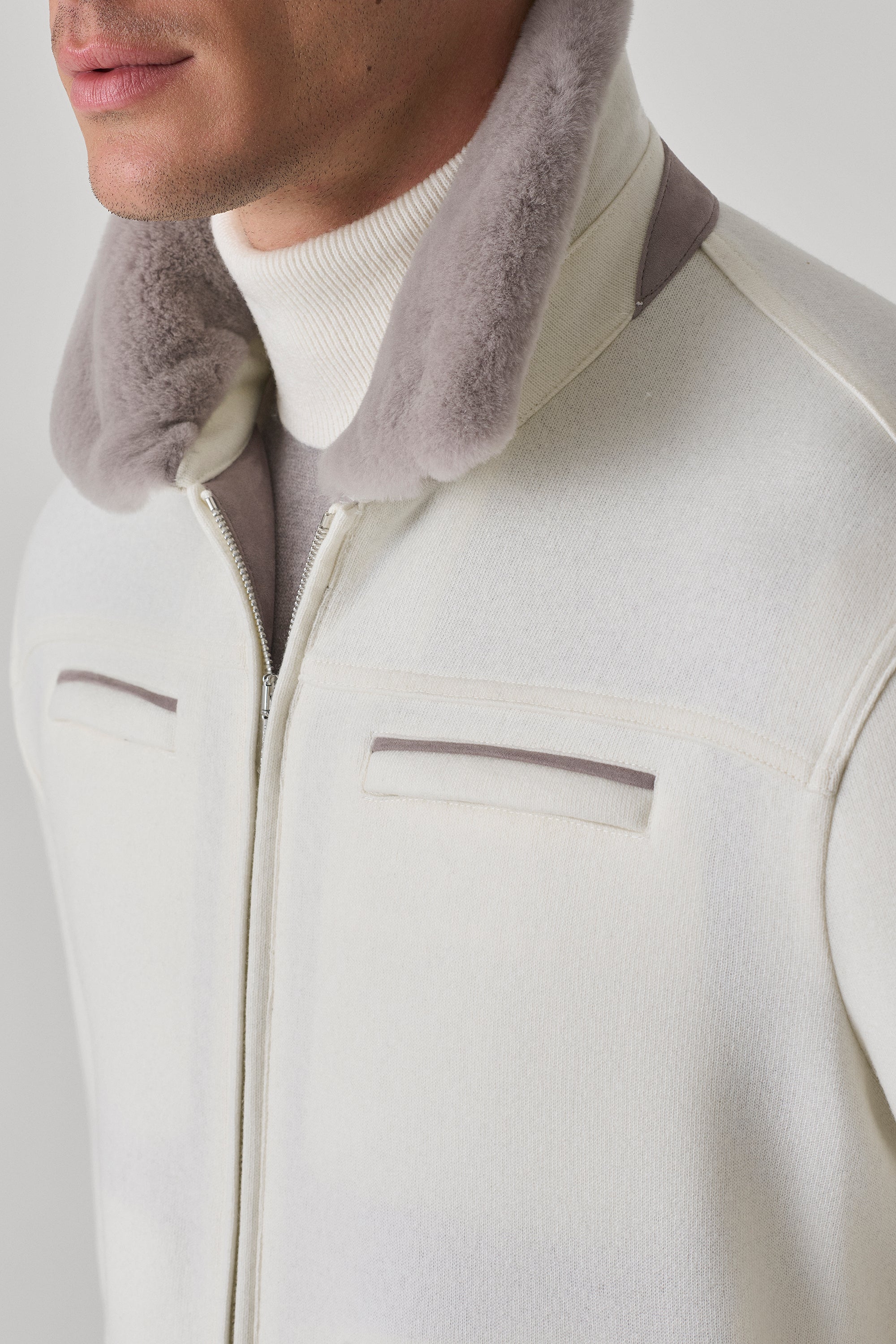 Blouson Cortina en ultimum cachemire felt