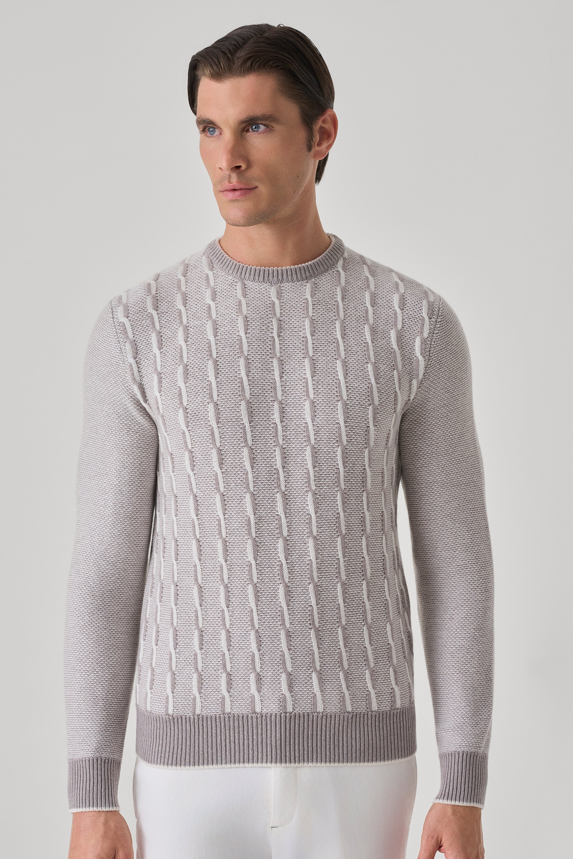 Pull en ultimum cachemire Minitreccia