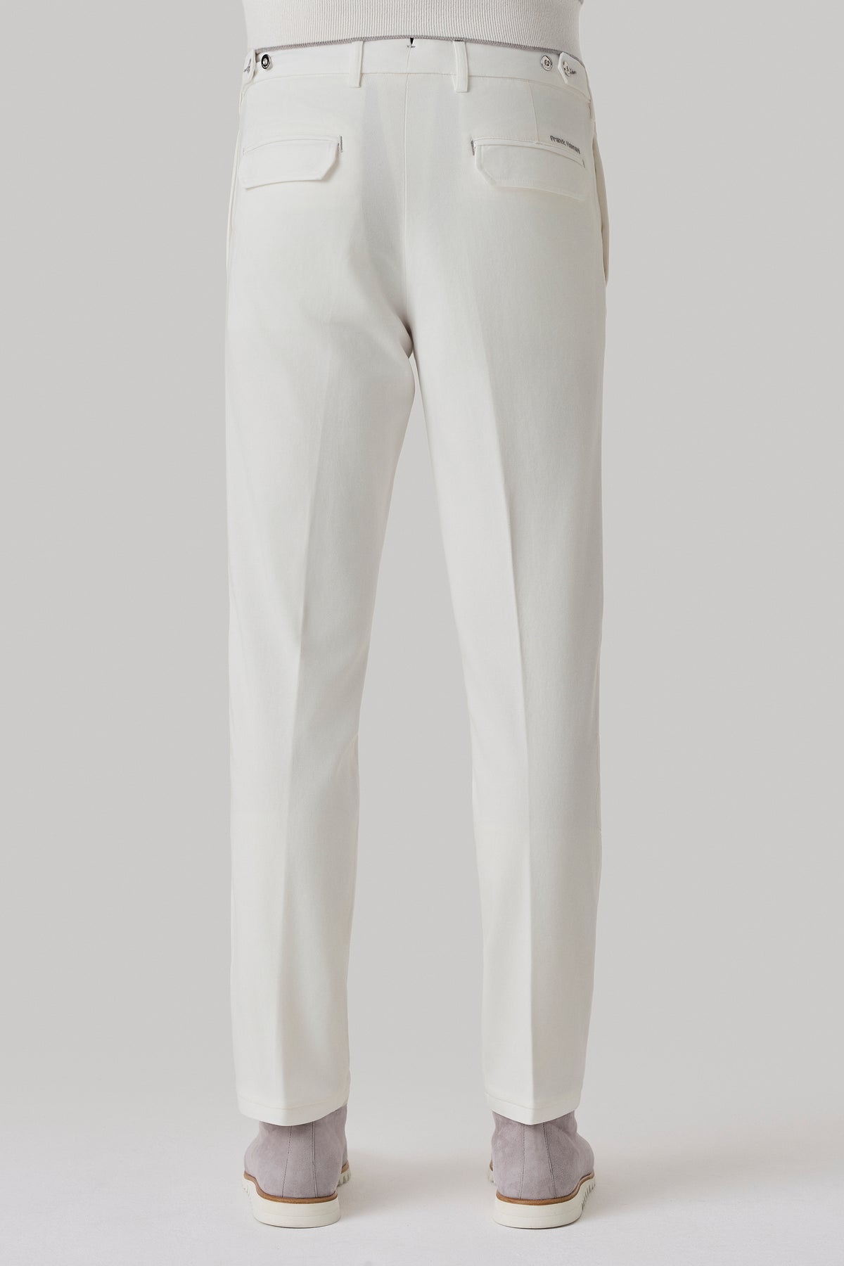 Pantalon en coton stretch