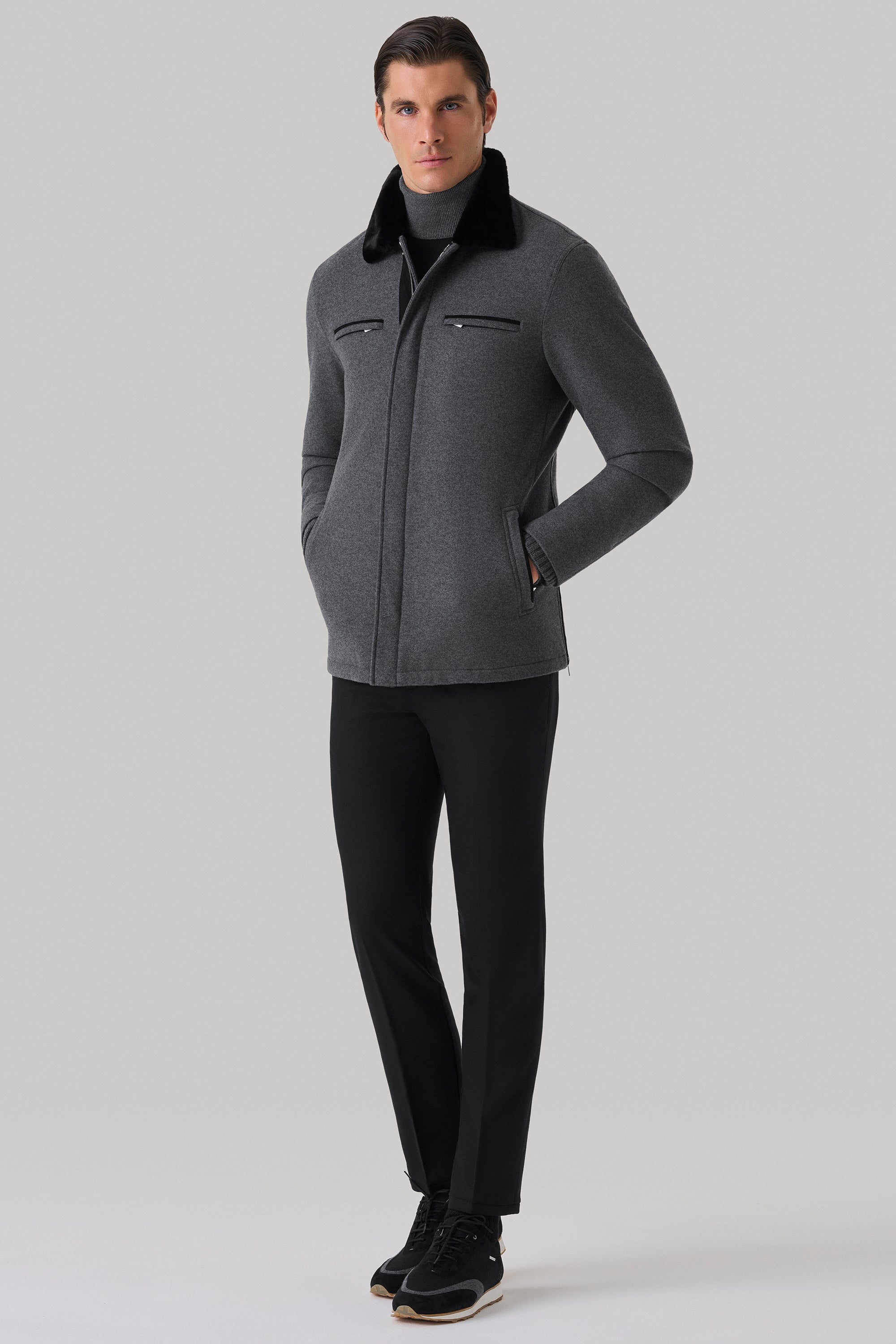 Parka Cortina en ultimum cachemire felt