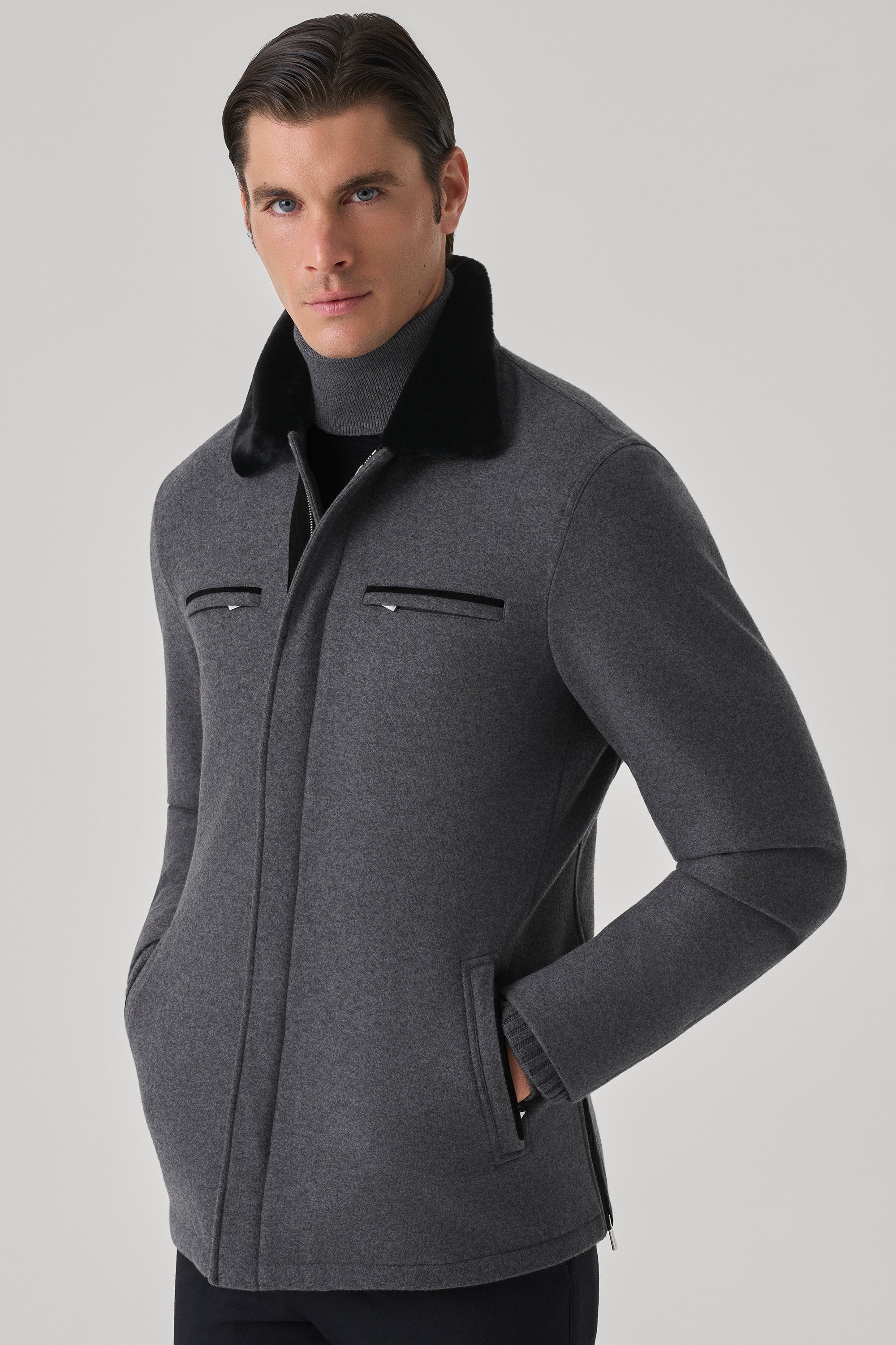 Parka Cortina en ultimum cachemire felt