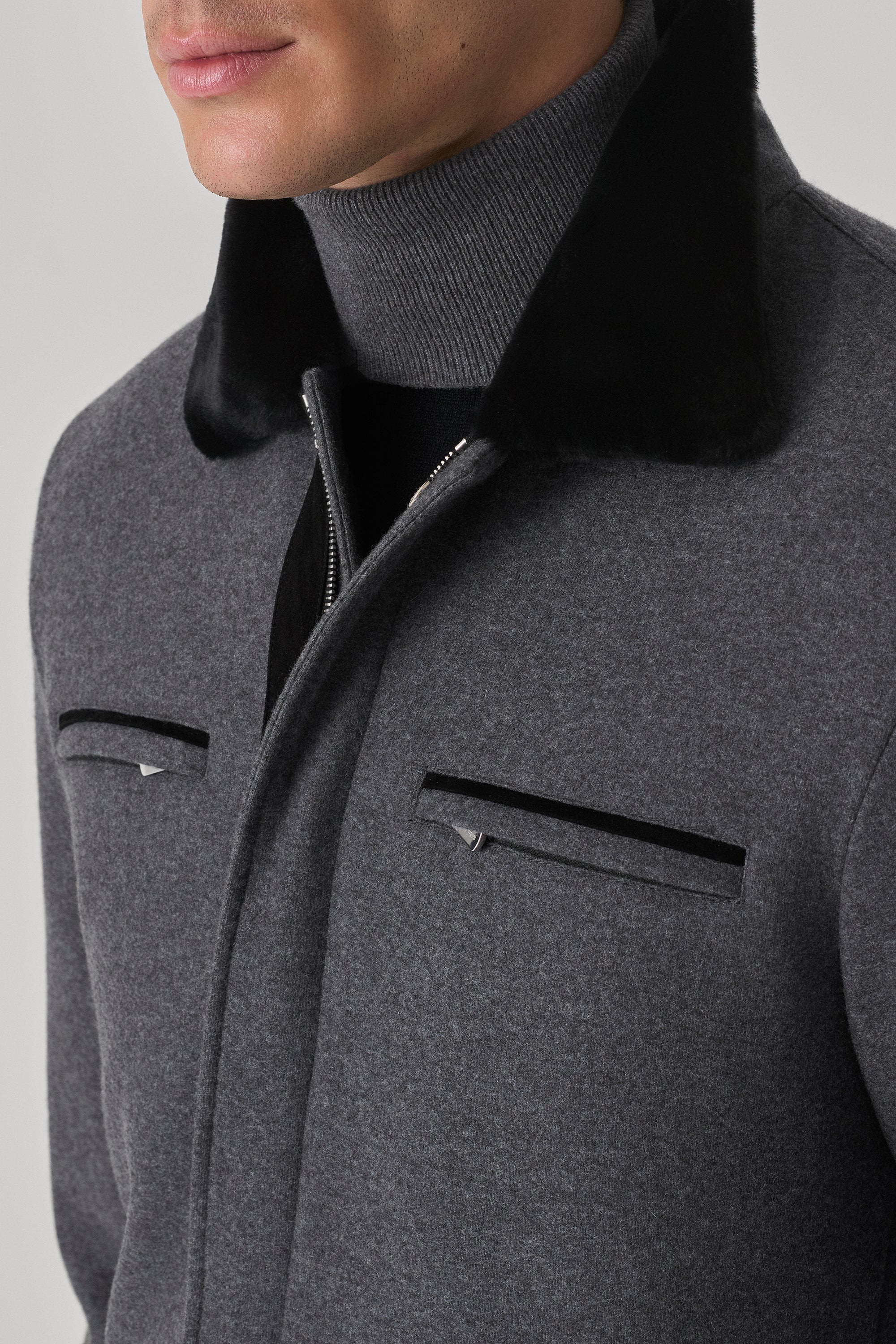 Parka Cortina en ultimum cachemire felt