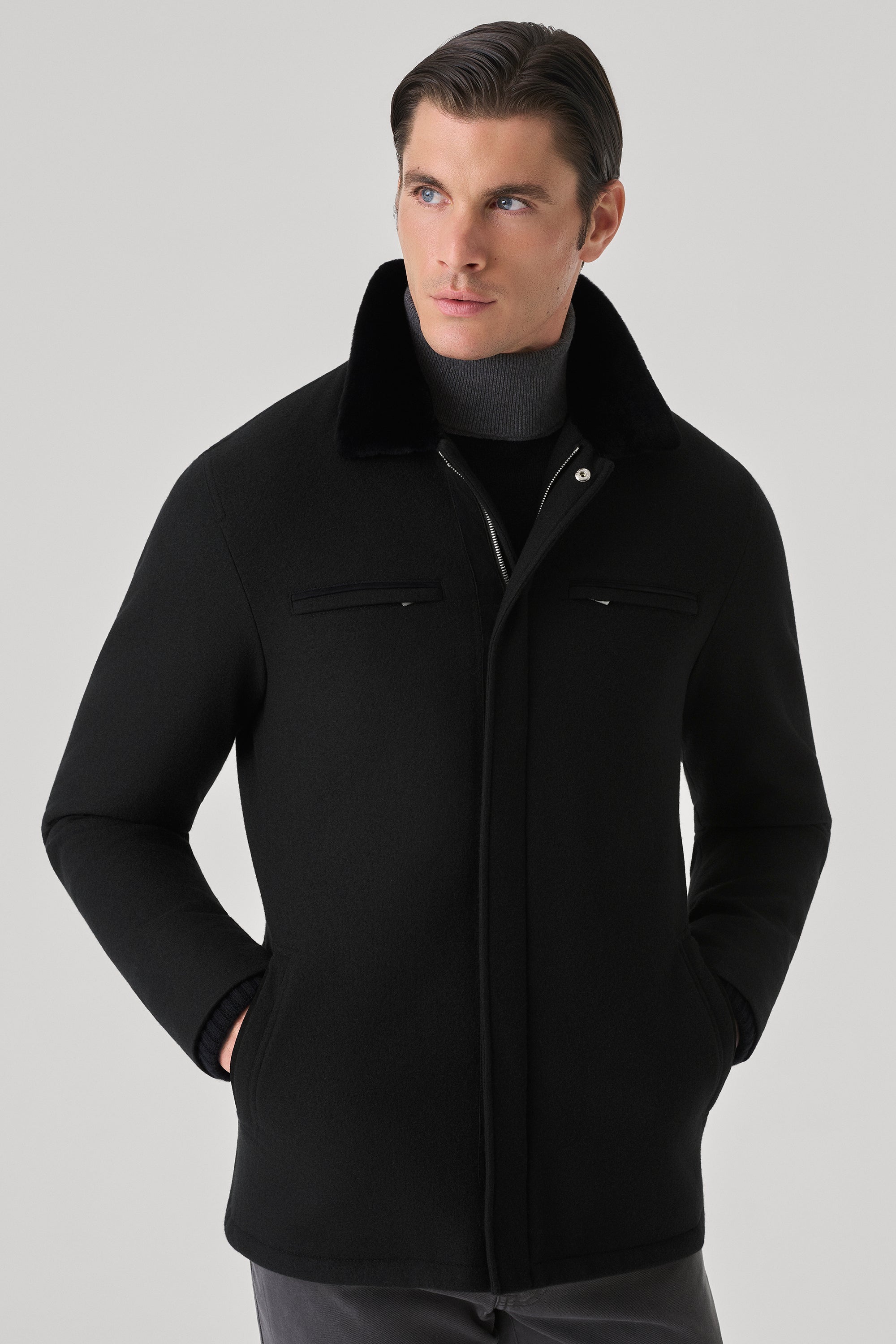 Parka Cortina en ultimum cachemire felt