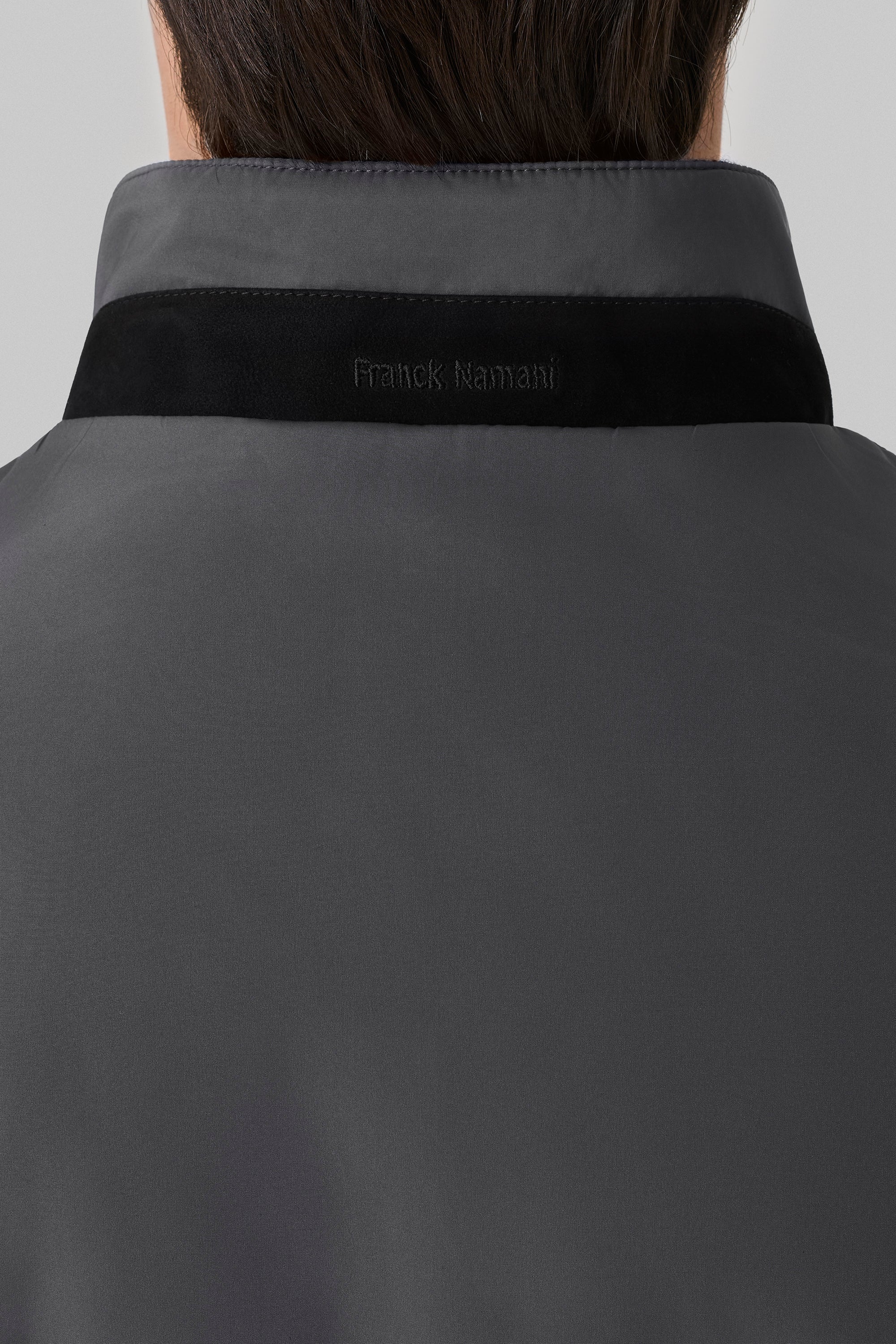 Gilet Tom Réversible en ultimum cachemire felt et silk nylon ultra-light