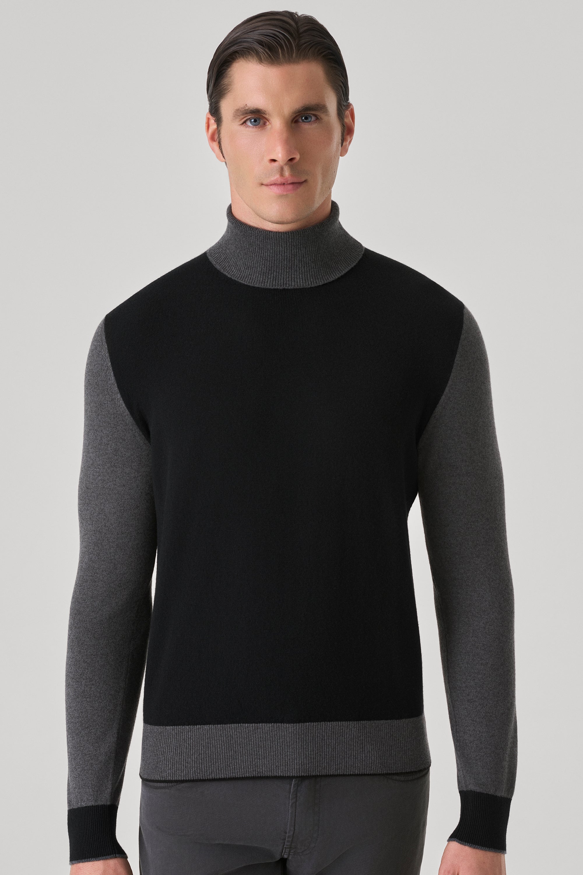Pull Dolcevita bicolore