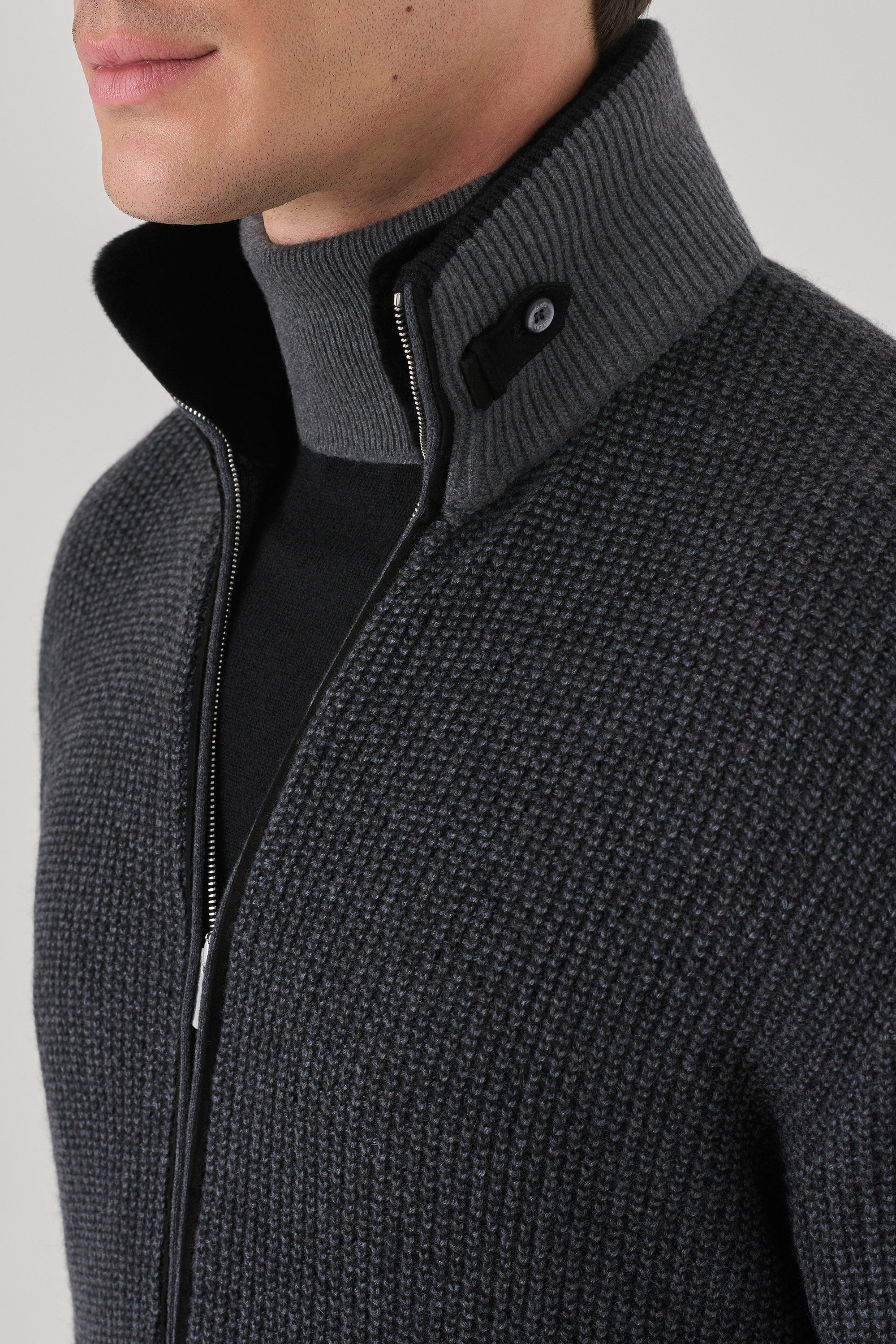 Cardigan Enge Bicolore