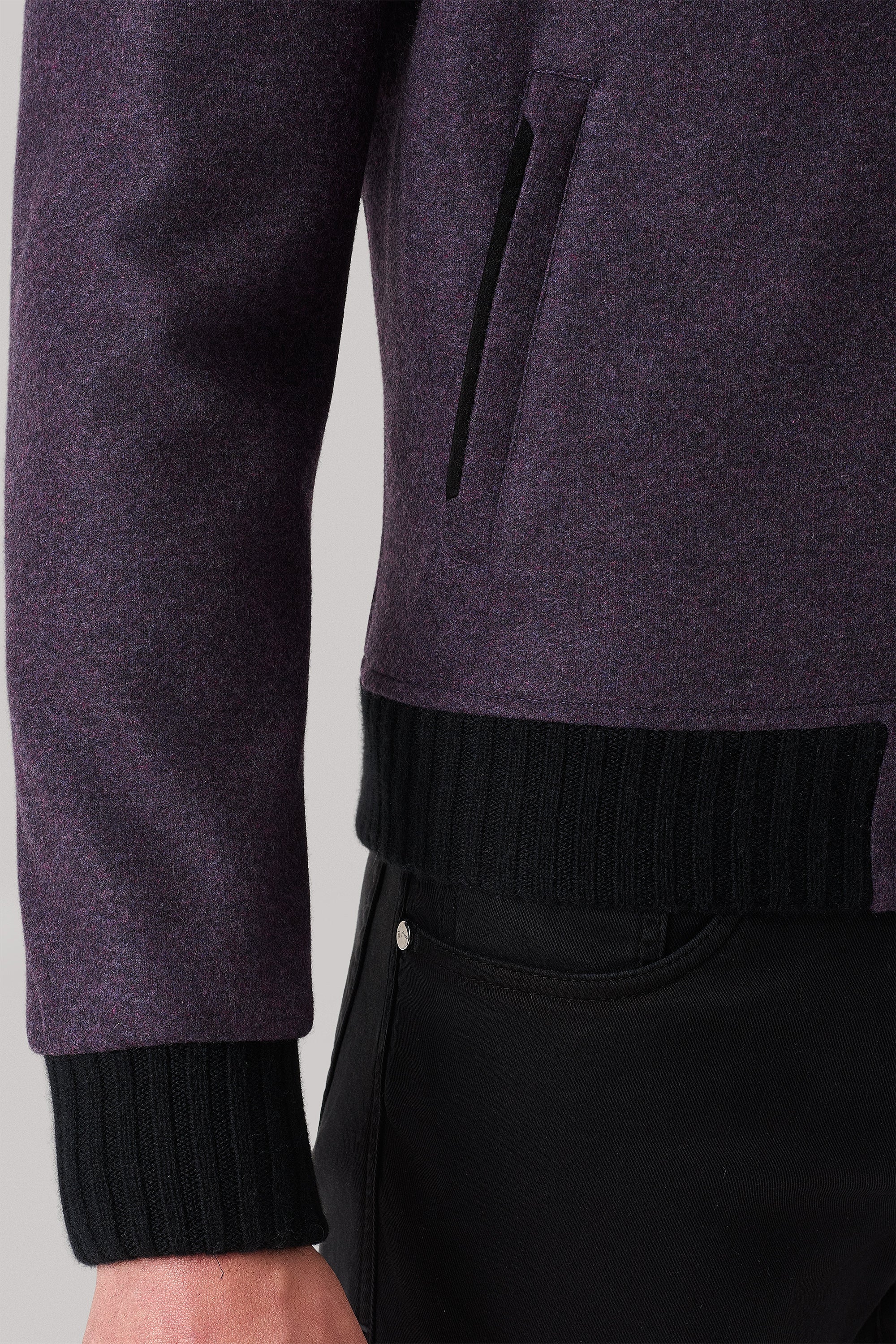 Blouson Confort en ultimum cachemire felt double