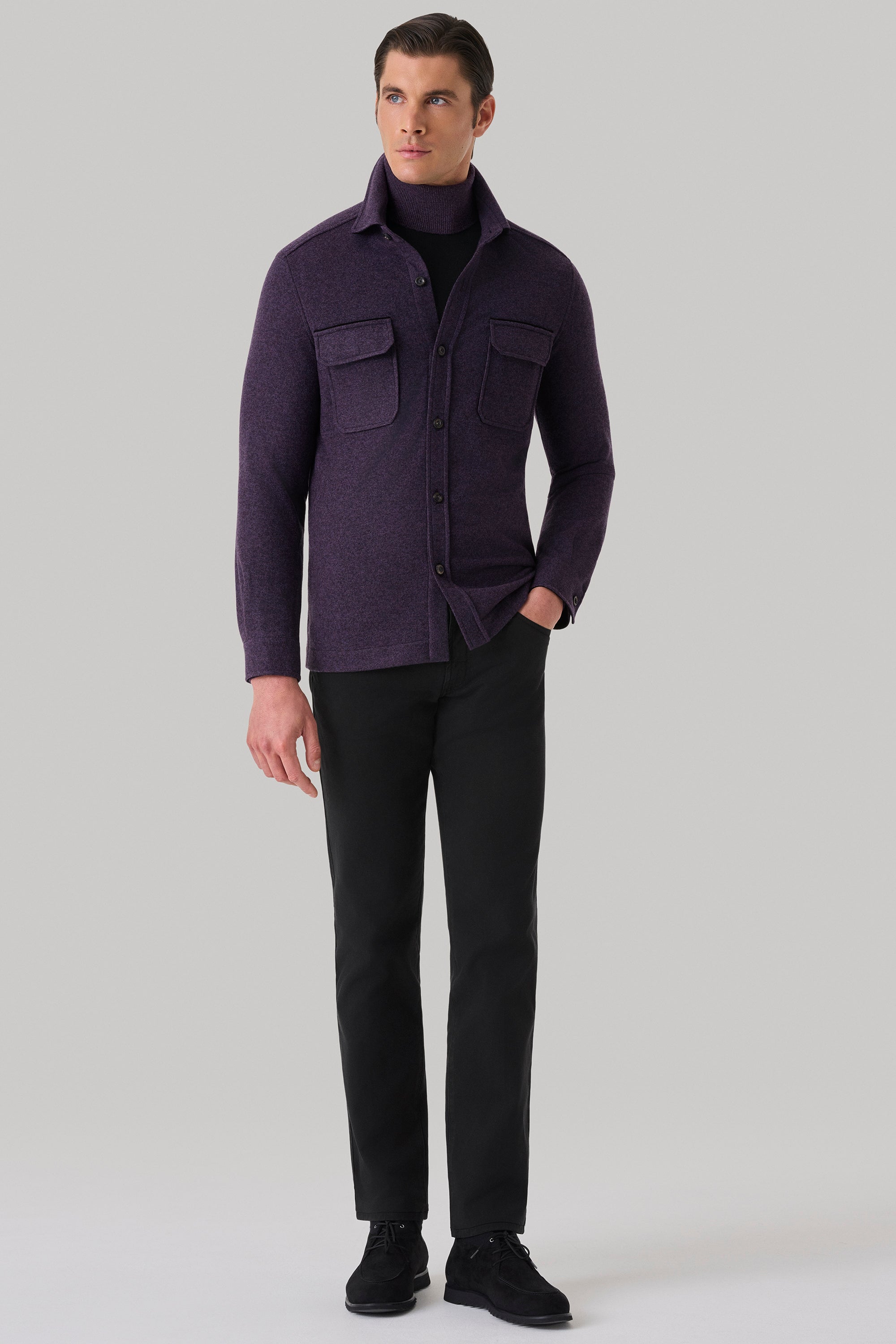 Chemise en ultimum cachemire felt