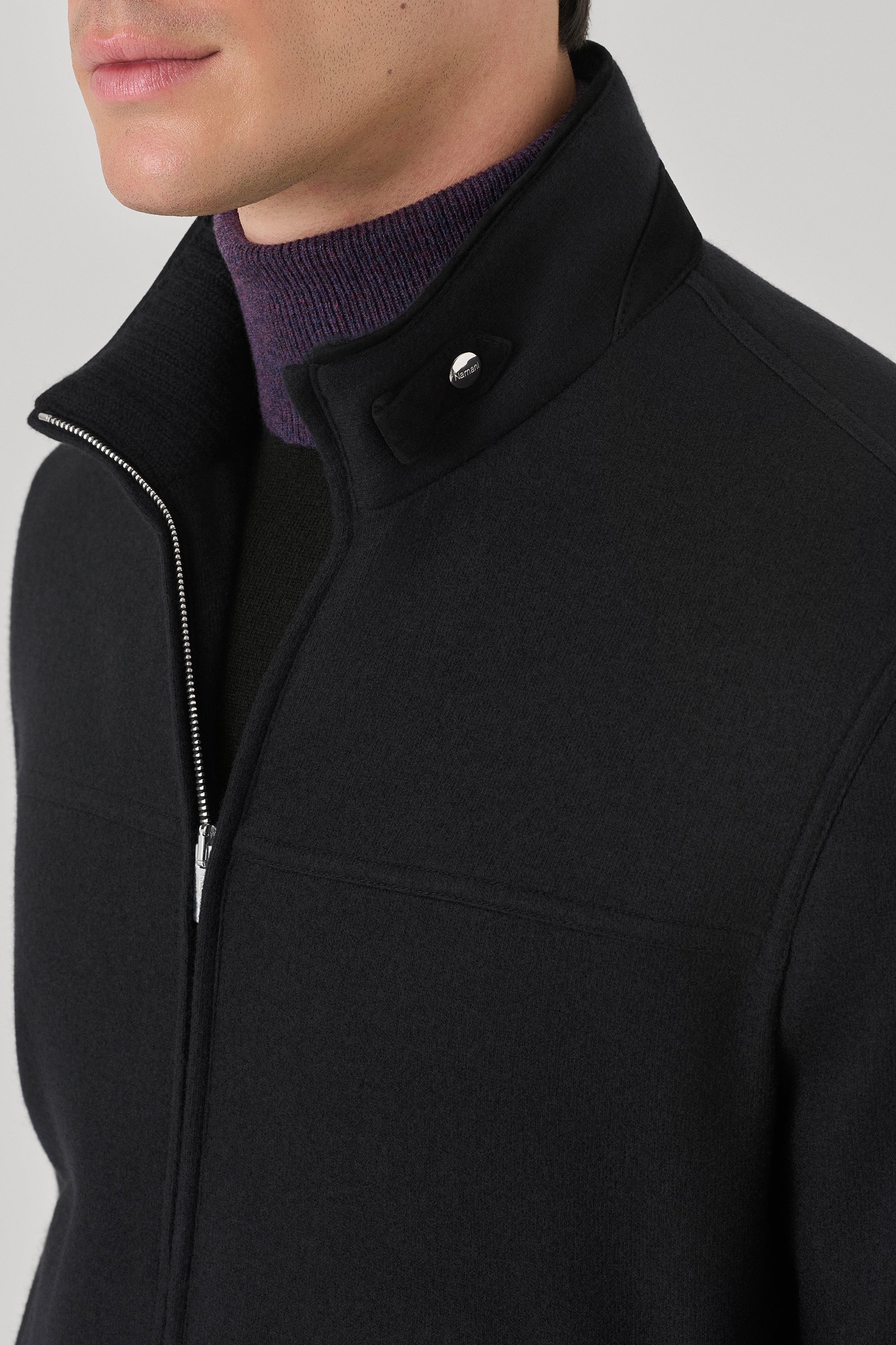 Blouson Confort en ultimum cachemire felt double