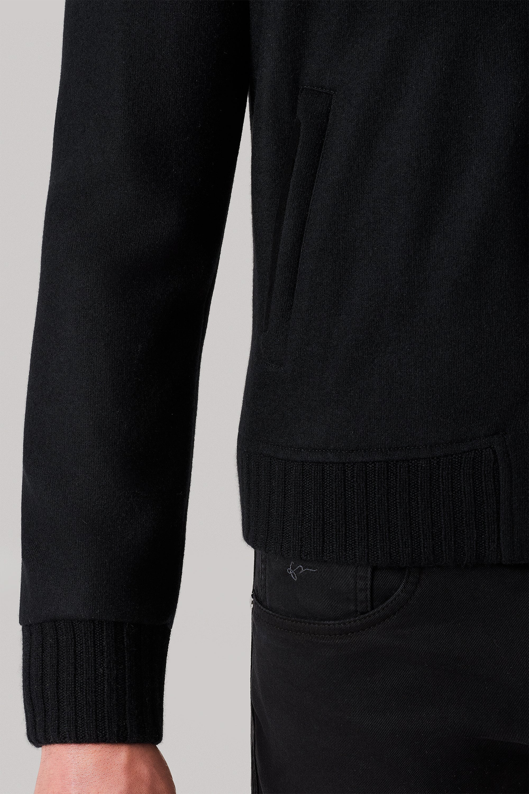 Blouson Confort en ultimum cachemire felt double