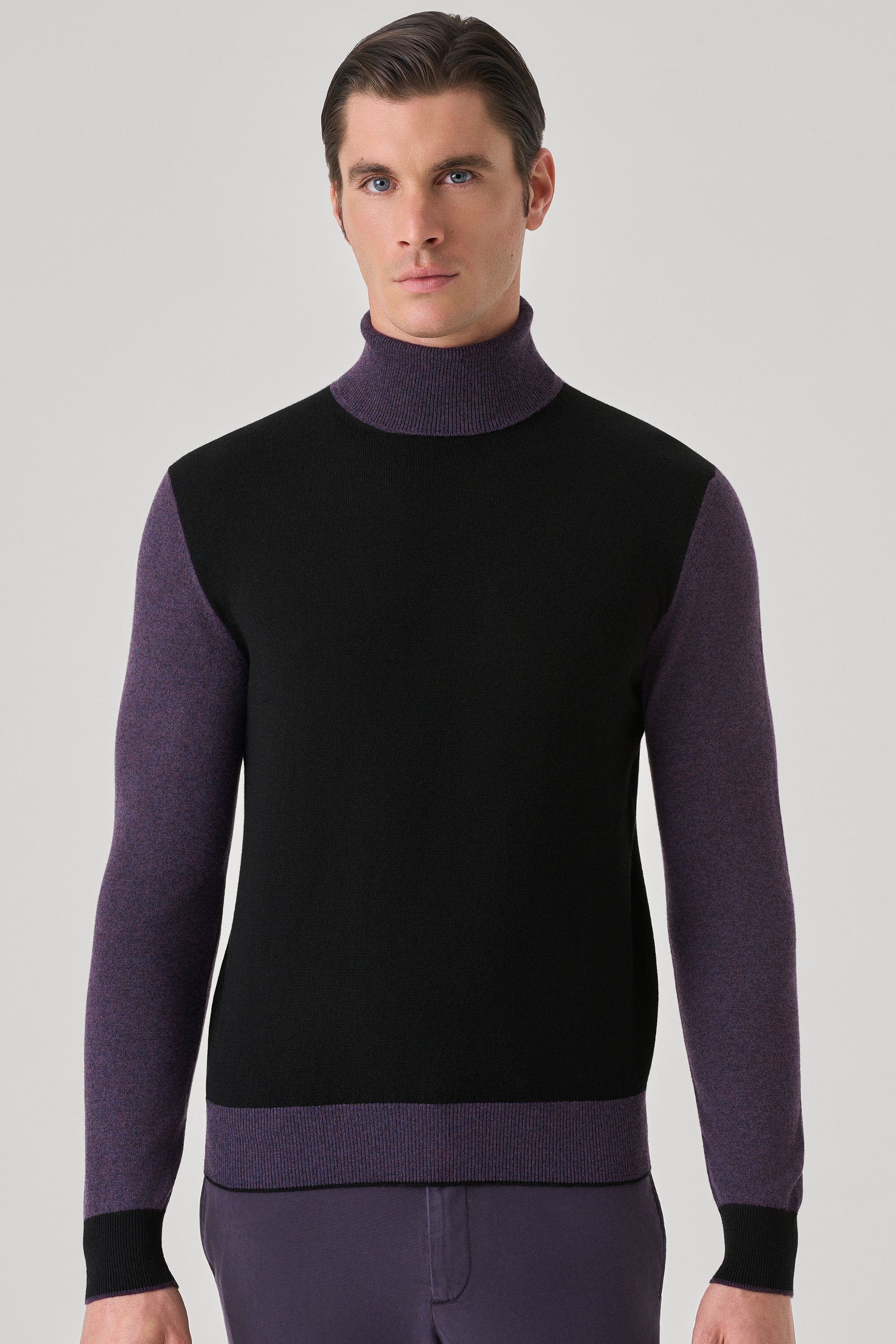 Pull Dolcevita bicolore